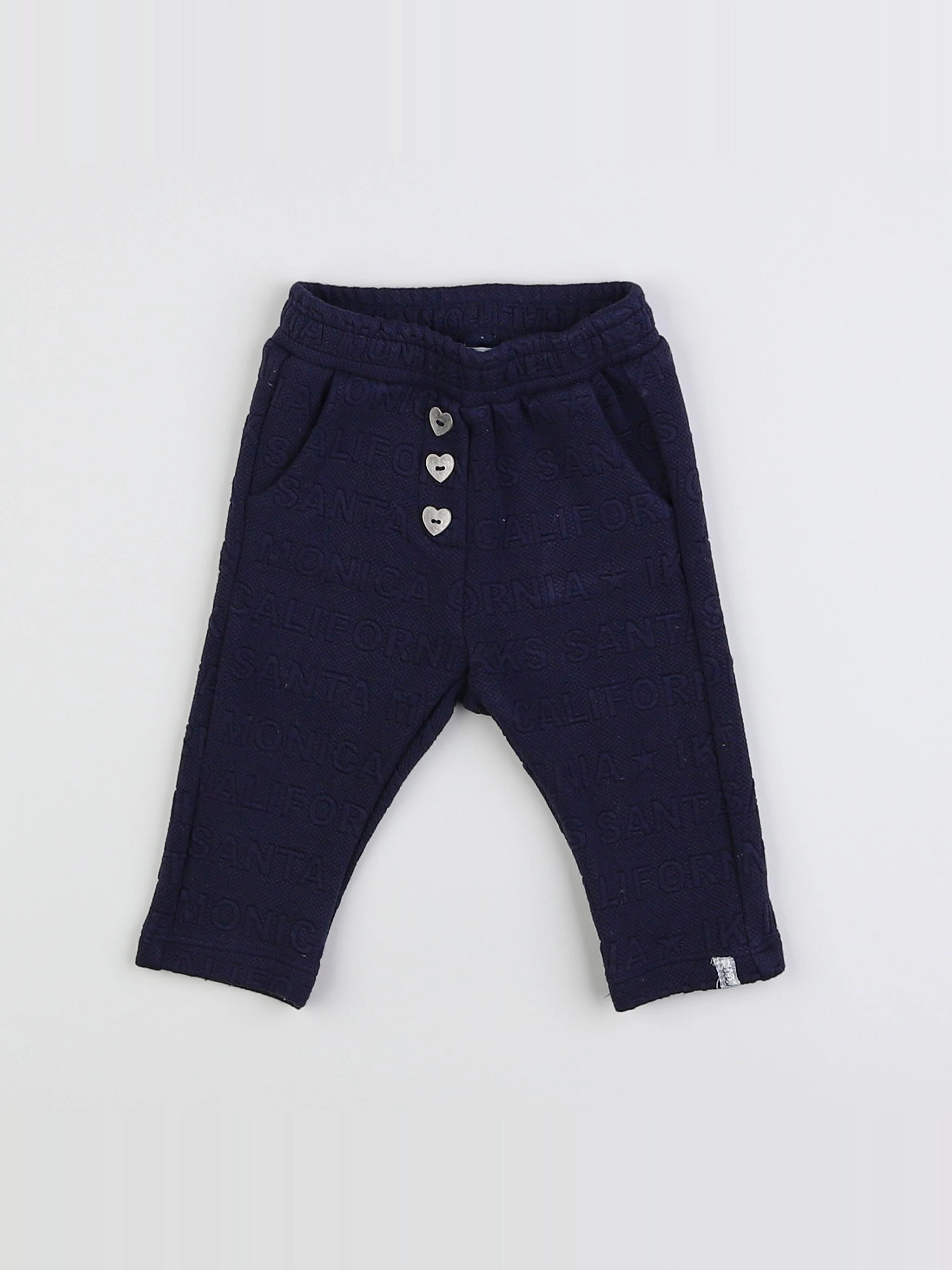 IKKS - jogging bleu - 3 mois