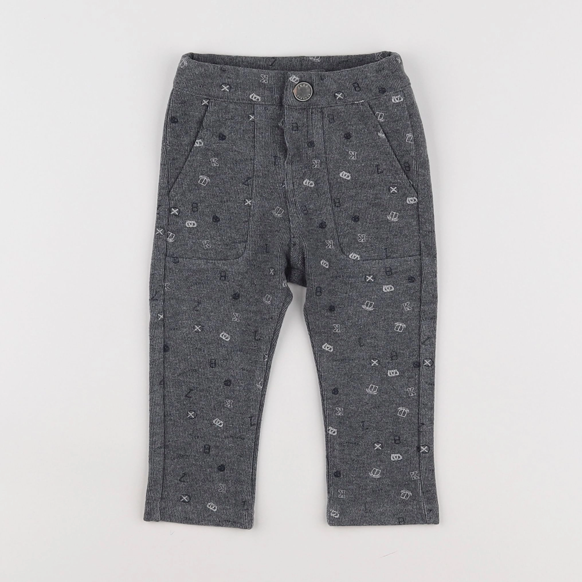 IKKS - jogging gris - 12 mois