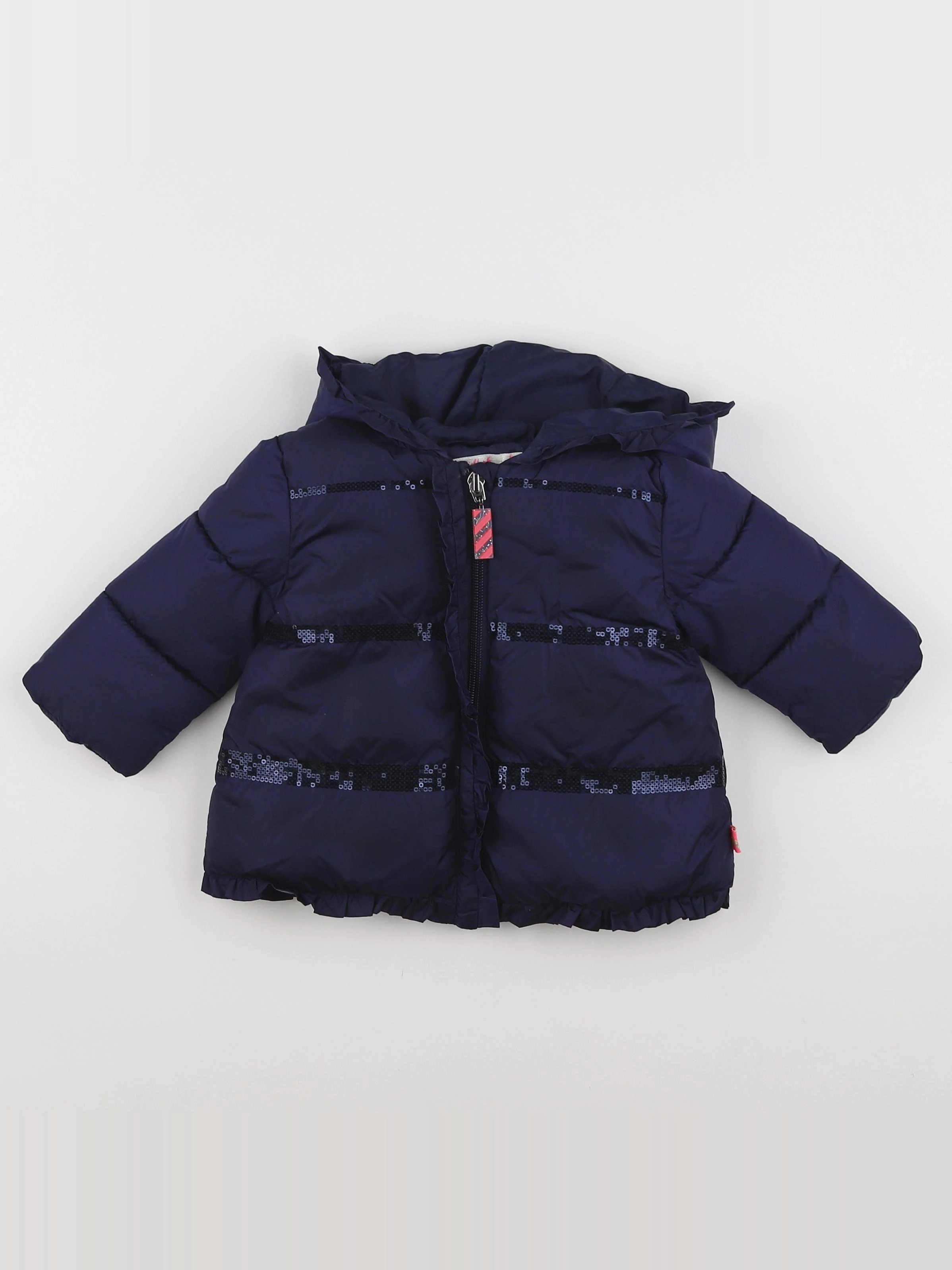 Billie Blush - doudoune bleu - 6 mois