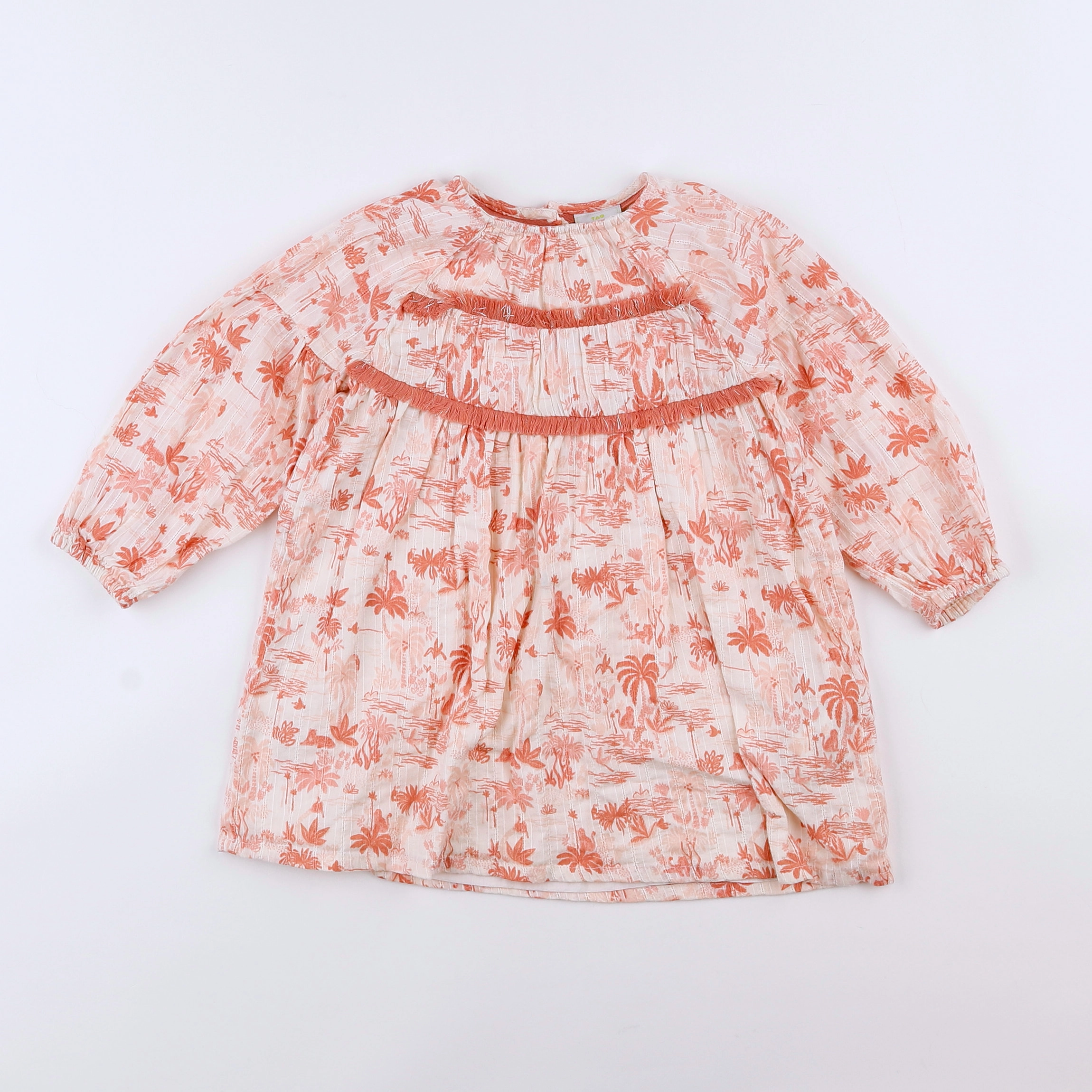 Tape à l'oeil - robe rose - 2 ans