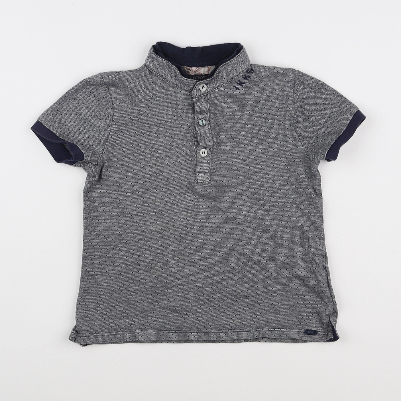 IKKS - polo gris - 4 ans