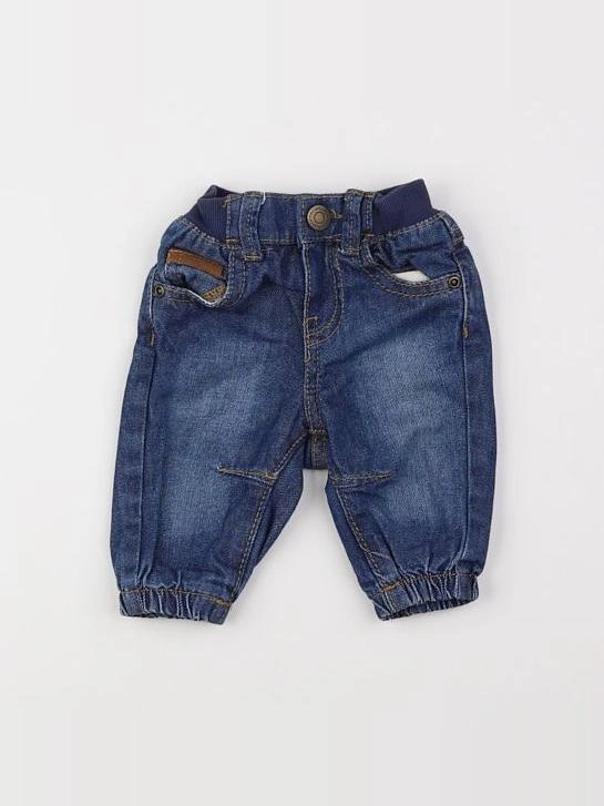 H&M - jean bleu - 0 mois