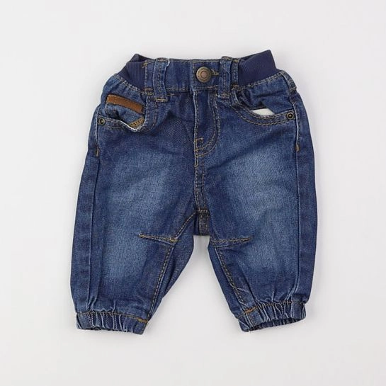 H&M - jean bleu - 0 mois