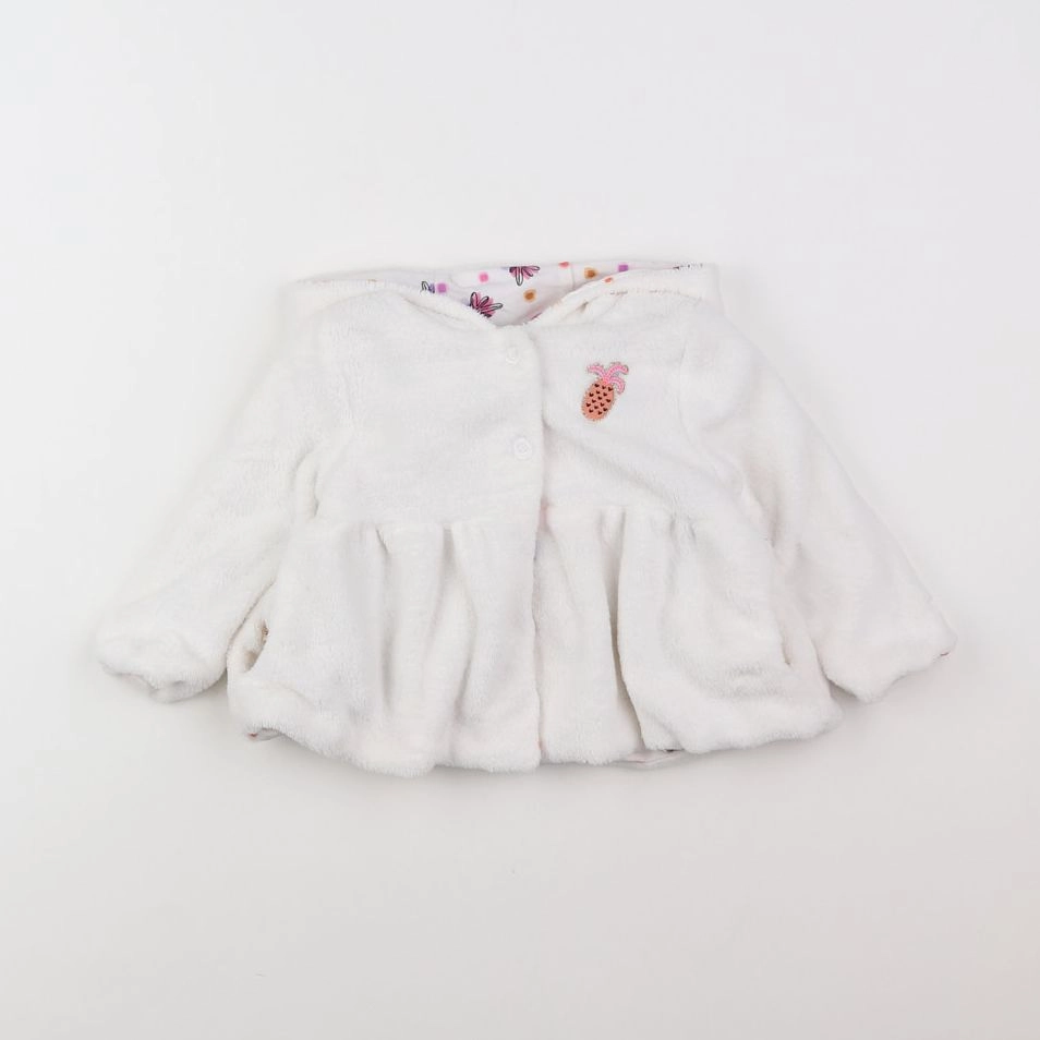 Catimini - veste blanc - 12 mois