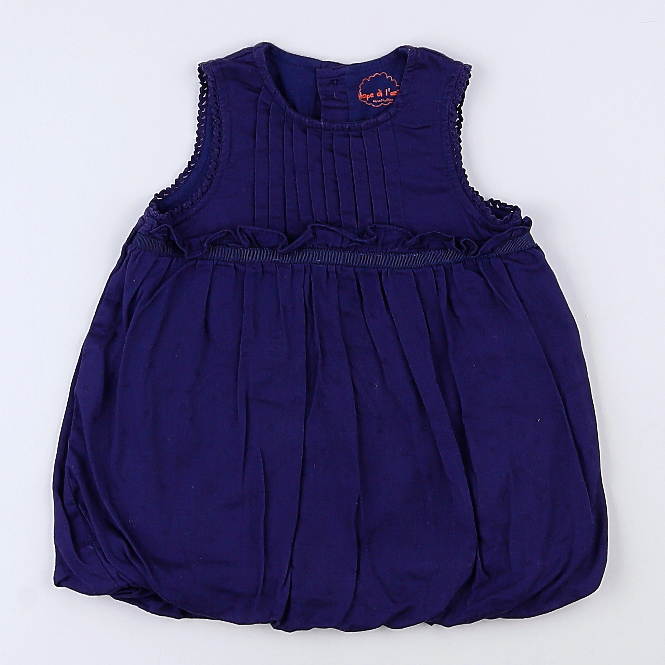 Tape à l'oeil - robe bleu - 6 mois