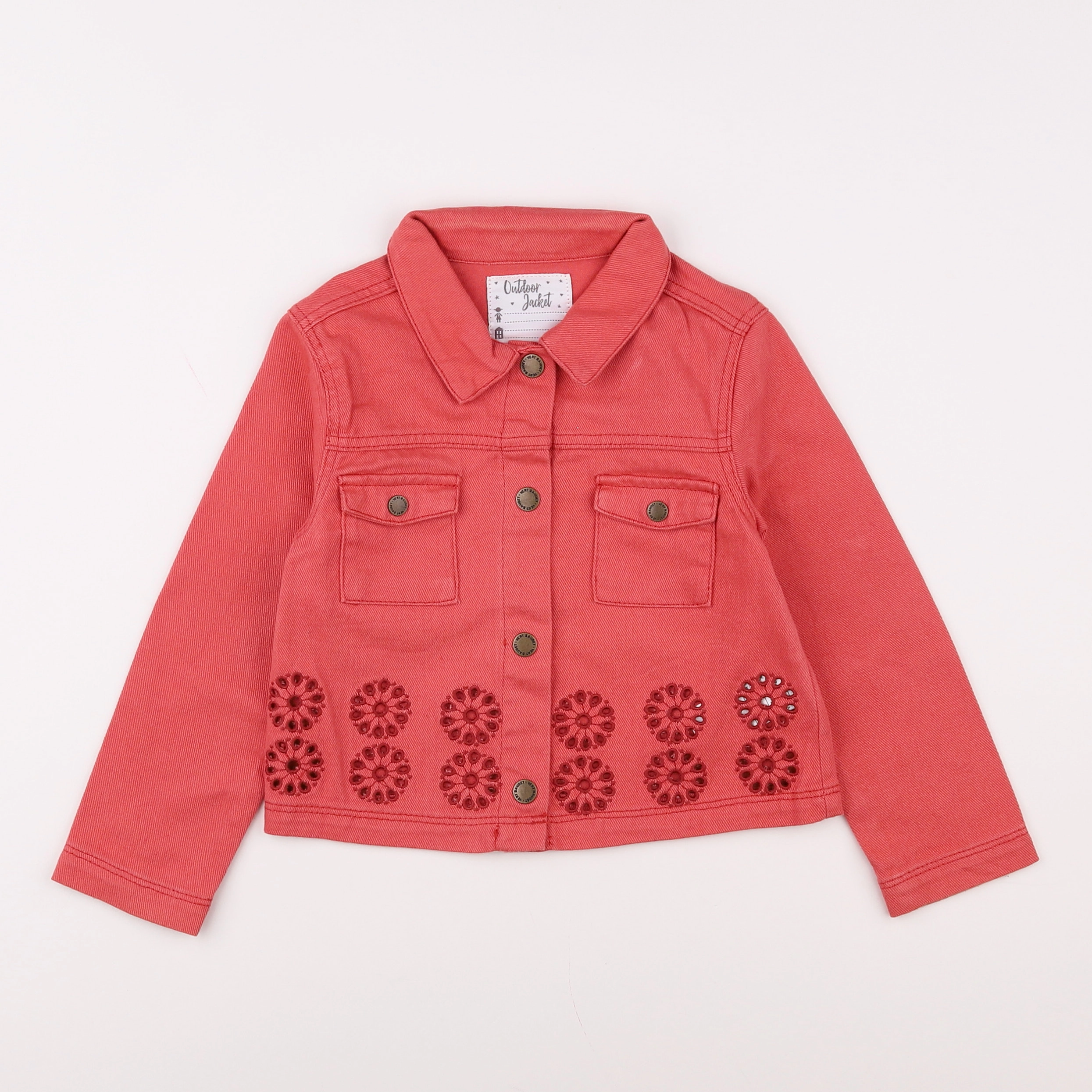 Vertbaudet - veste rose - 4 ans