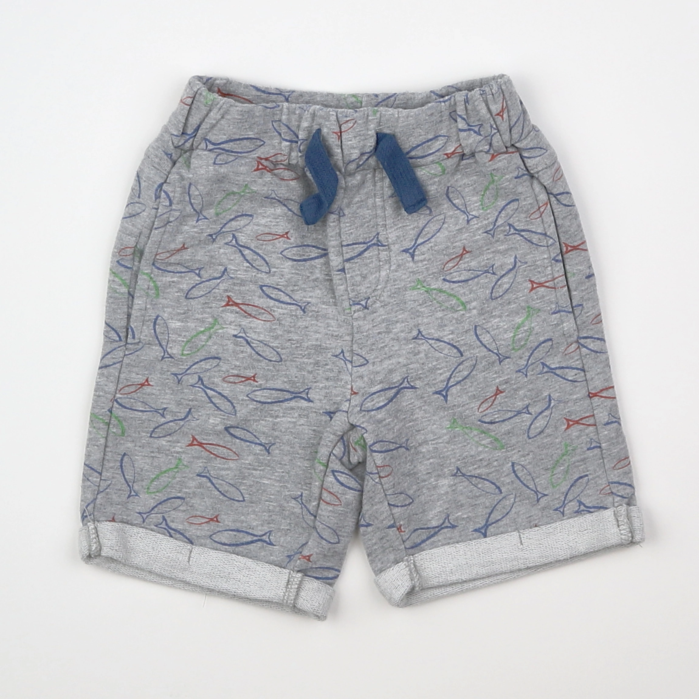 Noukie's - short gris - 9 mois