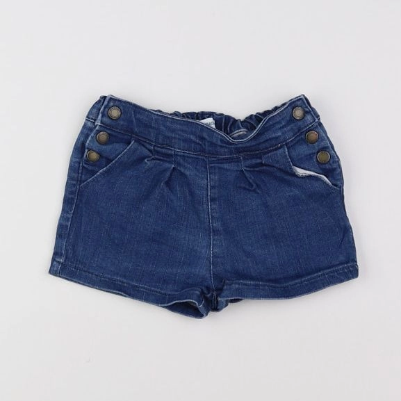 Vertbaudet - short bleu - 18 mois