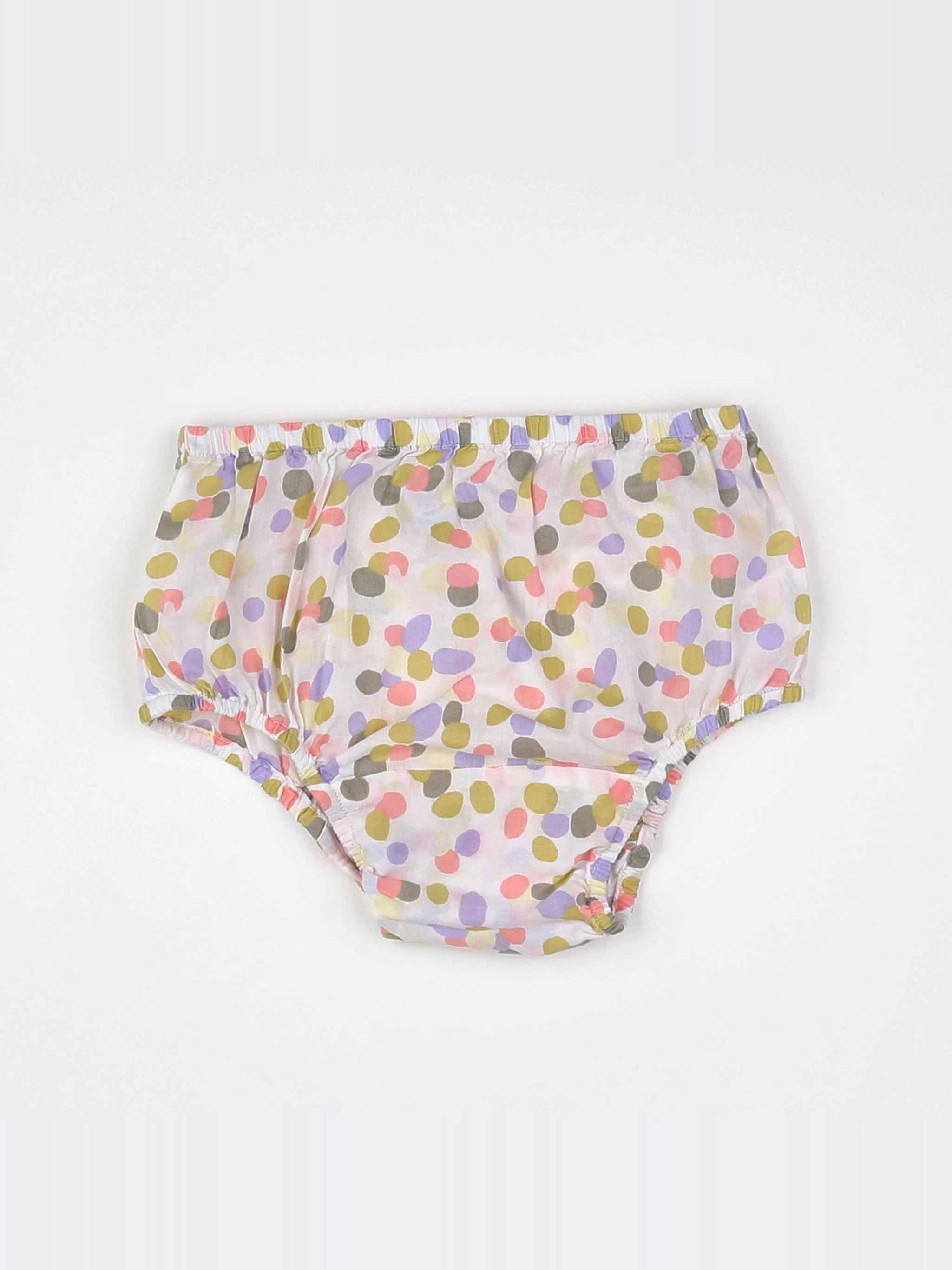 Petit Bateau - bloomer multicolore - 12 mois