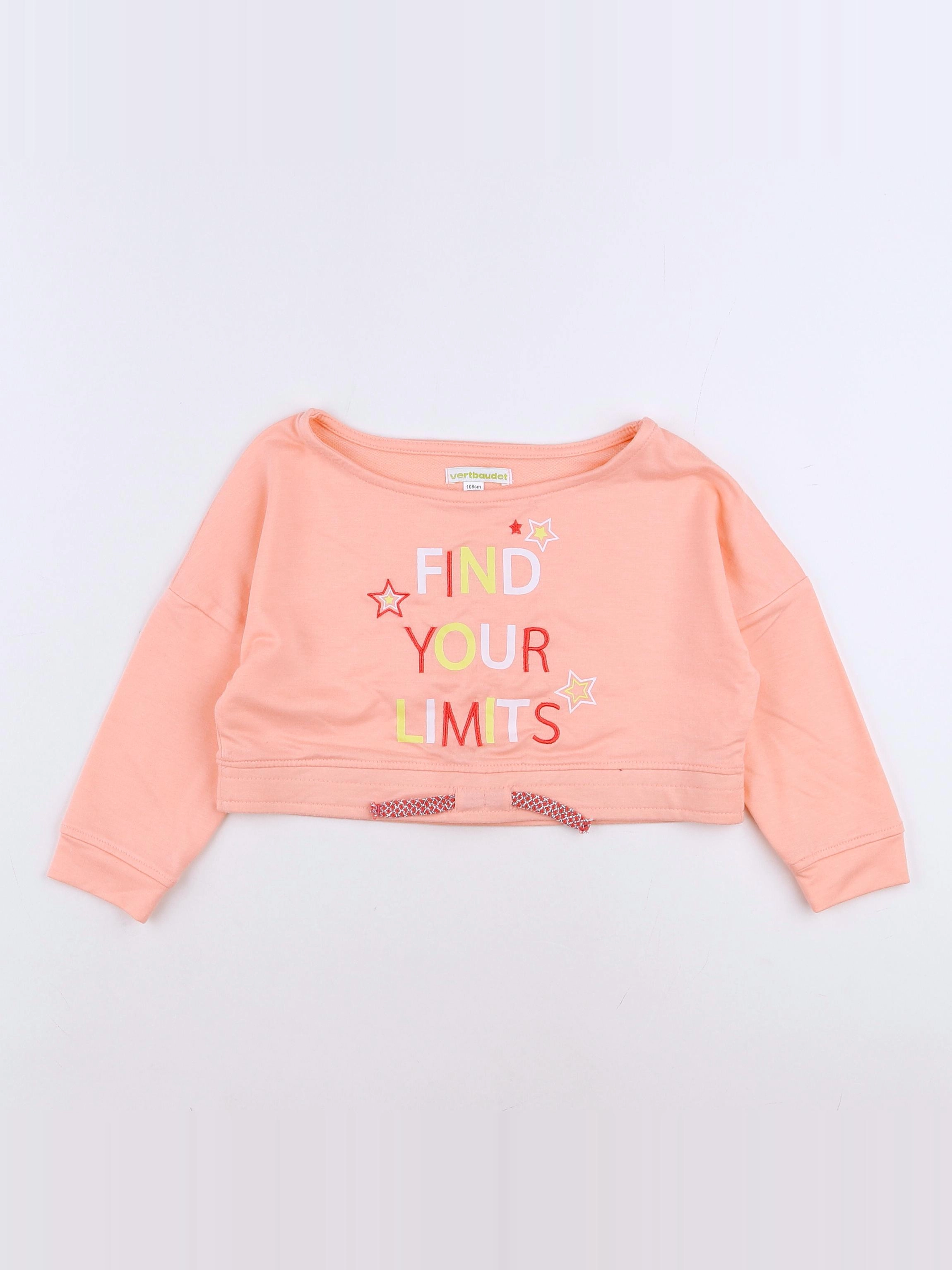 Vertbaudet - tee-shirt rose - 5 ans