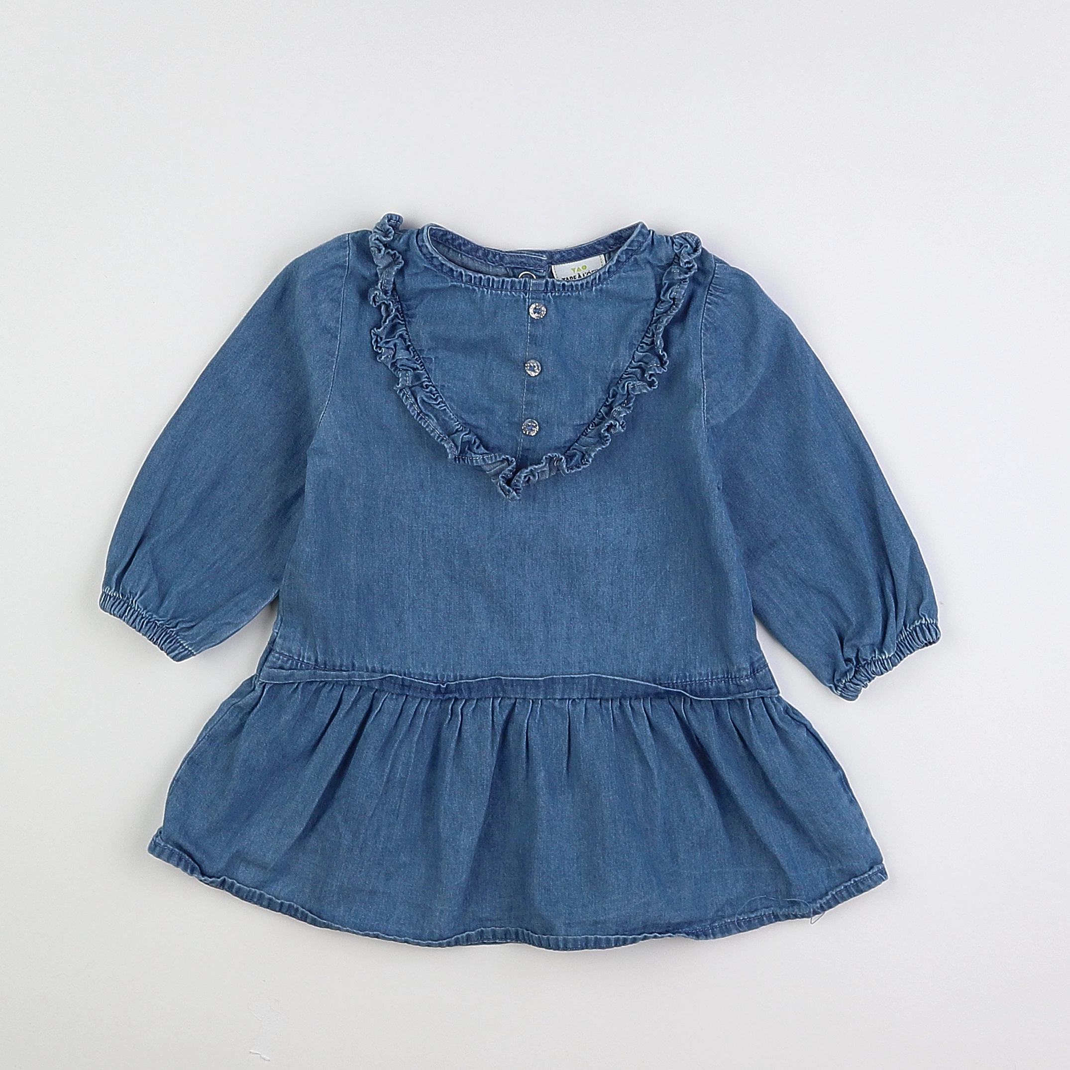 Tape à l'oeil - robe bleu - 12 mois