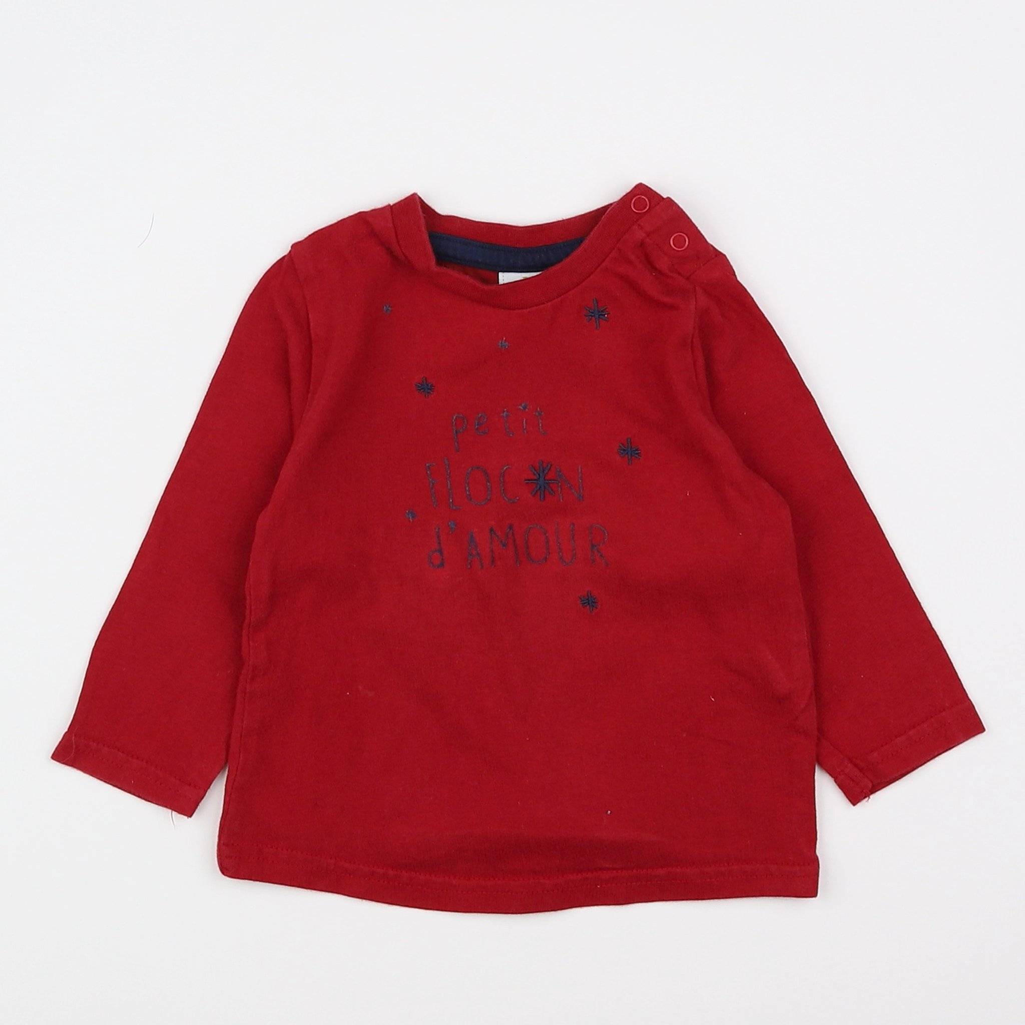 Tape à l'oeil - tee-shirt rouge - 6 mois
