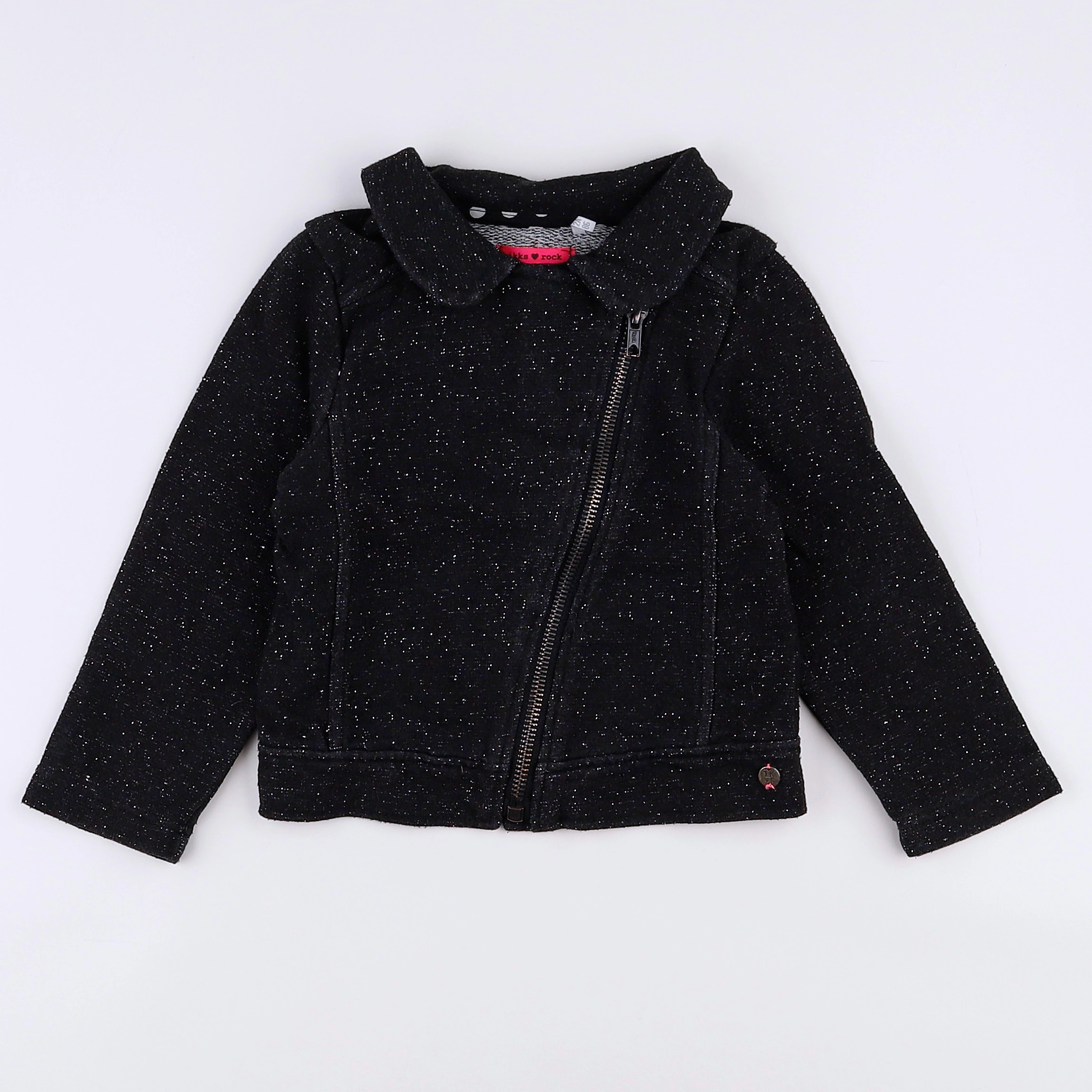 IKKS - veste noir, argent - 2 ans