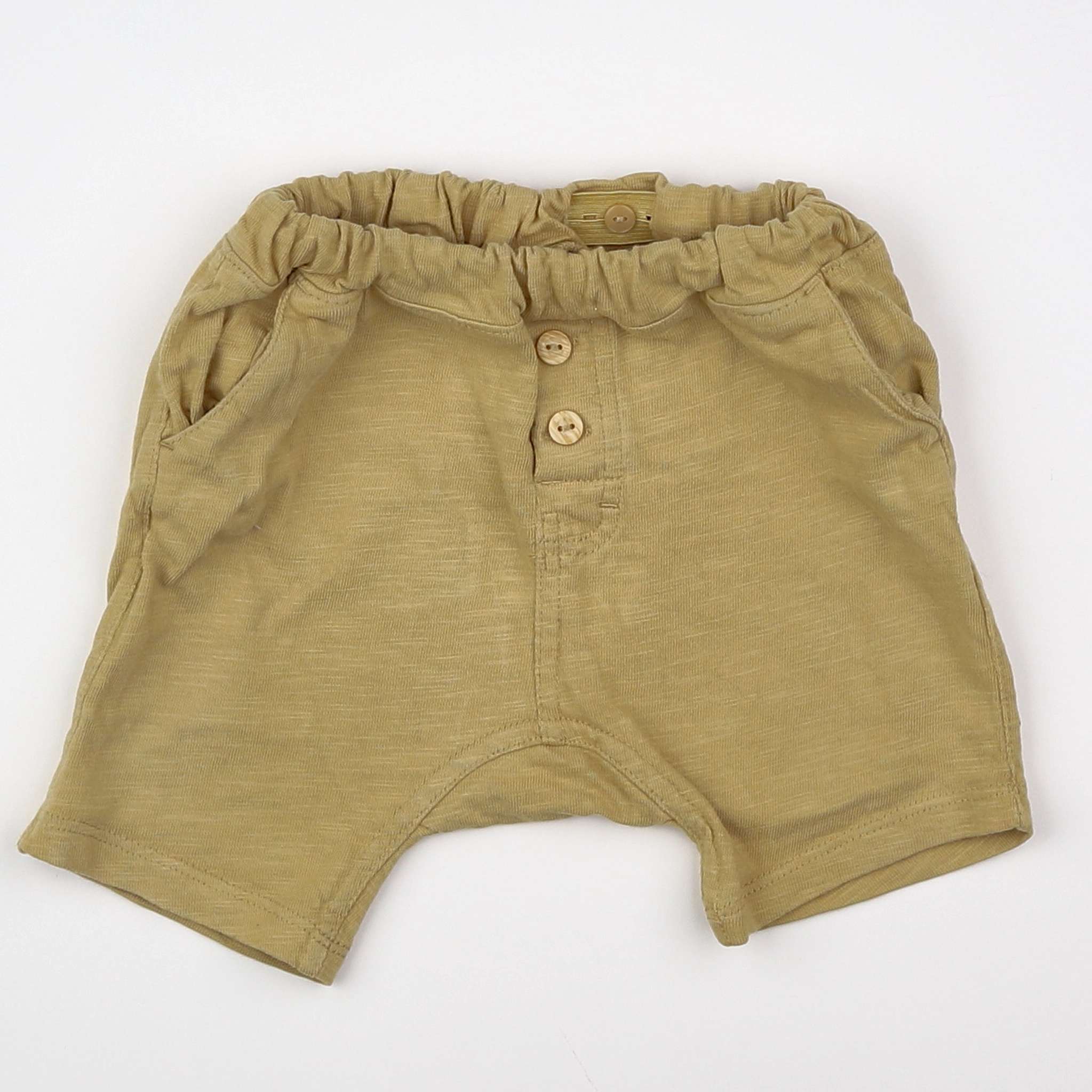 H&M - short beige - 9 mois