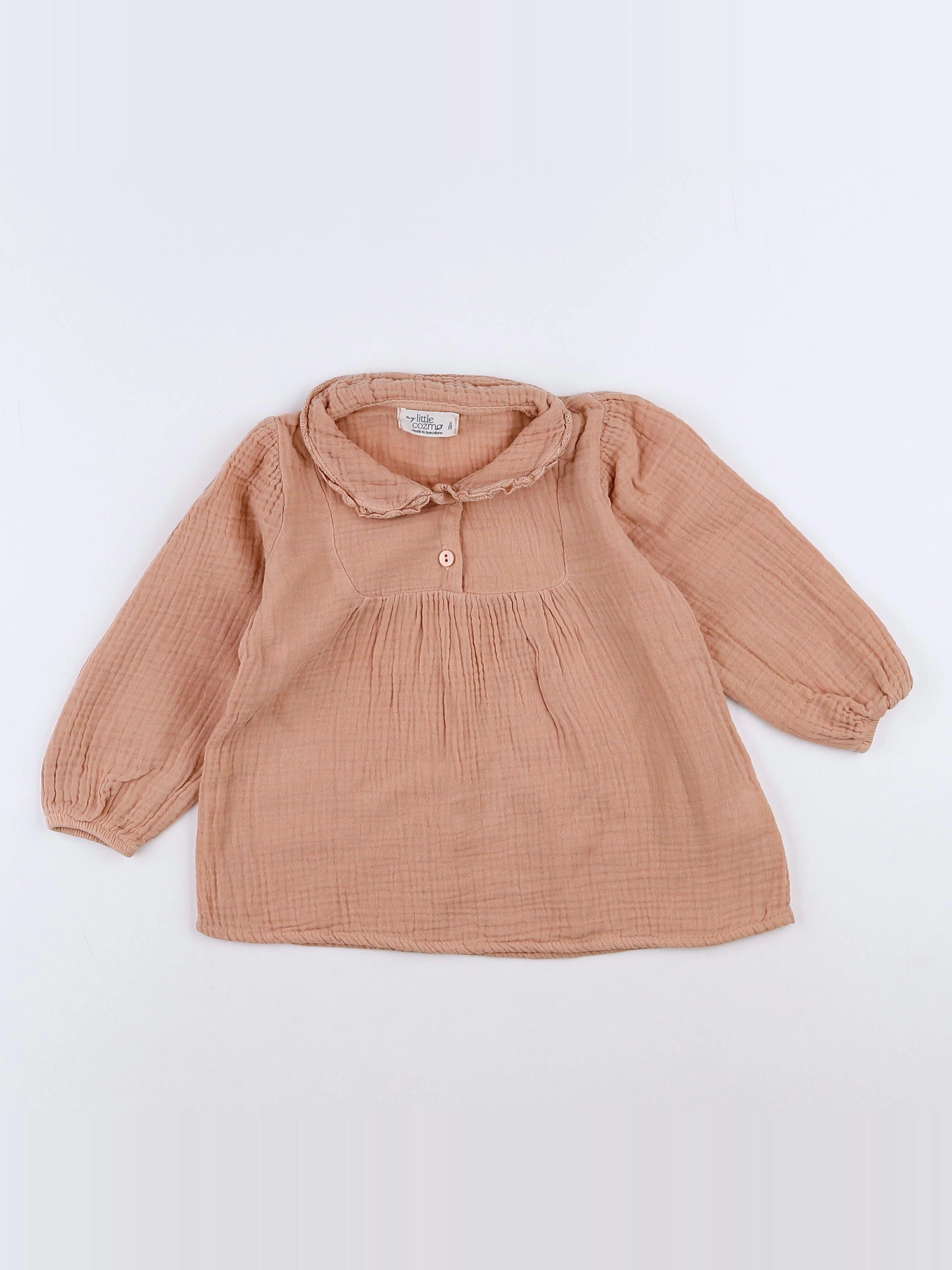 My little cozmo - blouse rose - 12 mois
