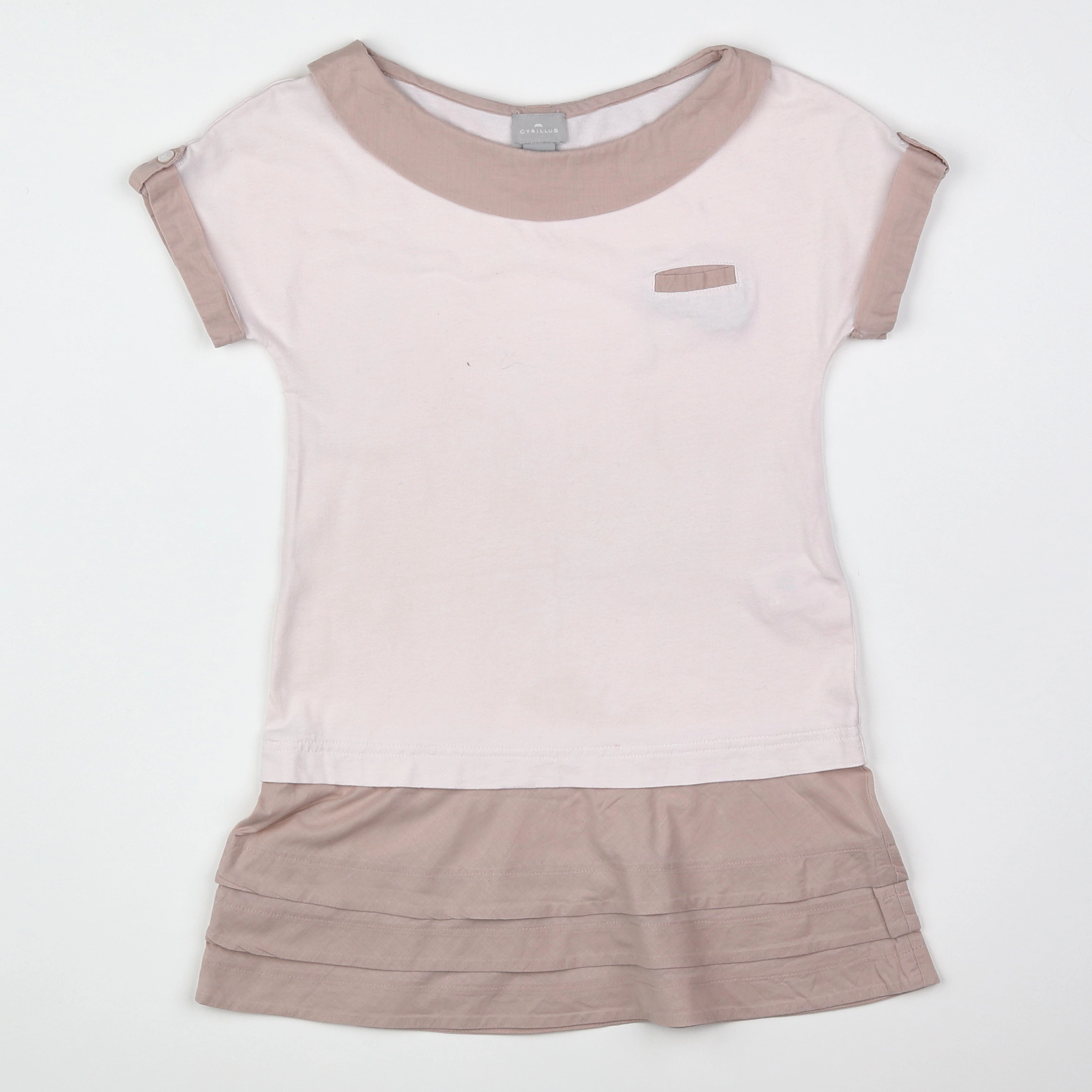 Cyrillus - robe rose - 6 ans