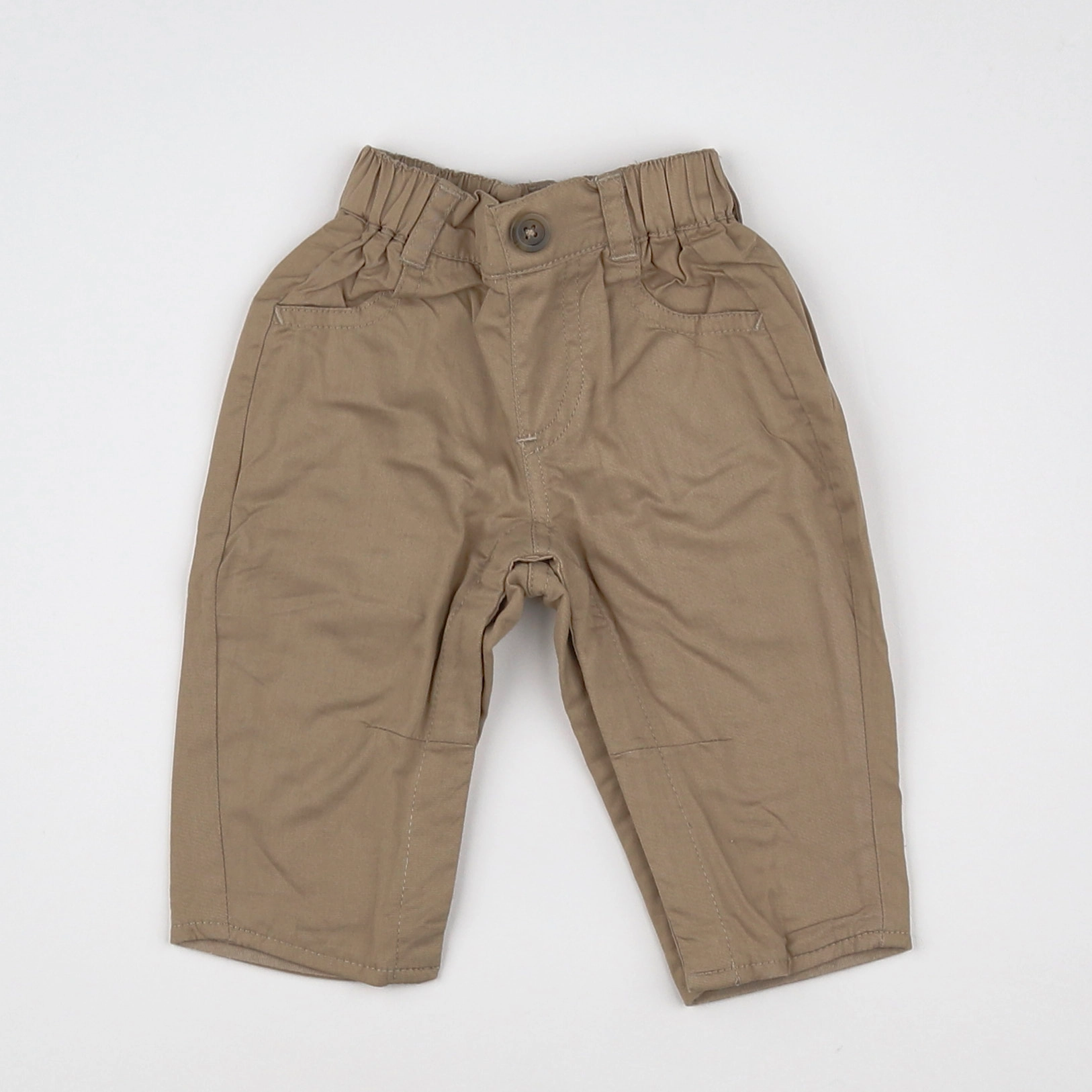 Vertbaudet - pantalon marron - 1 mois