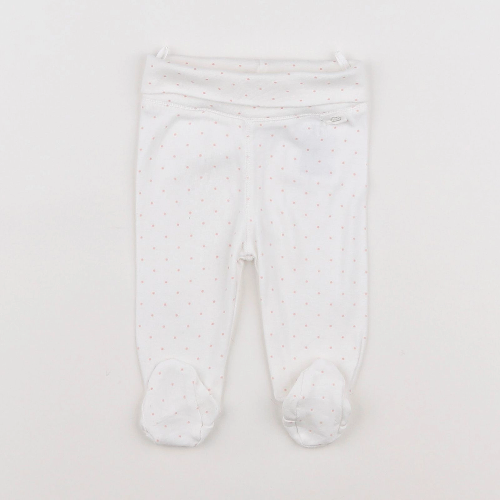 H&M - legging blanc - 1 mois