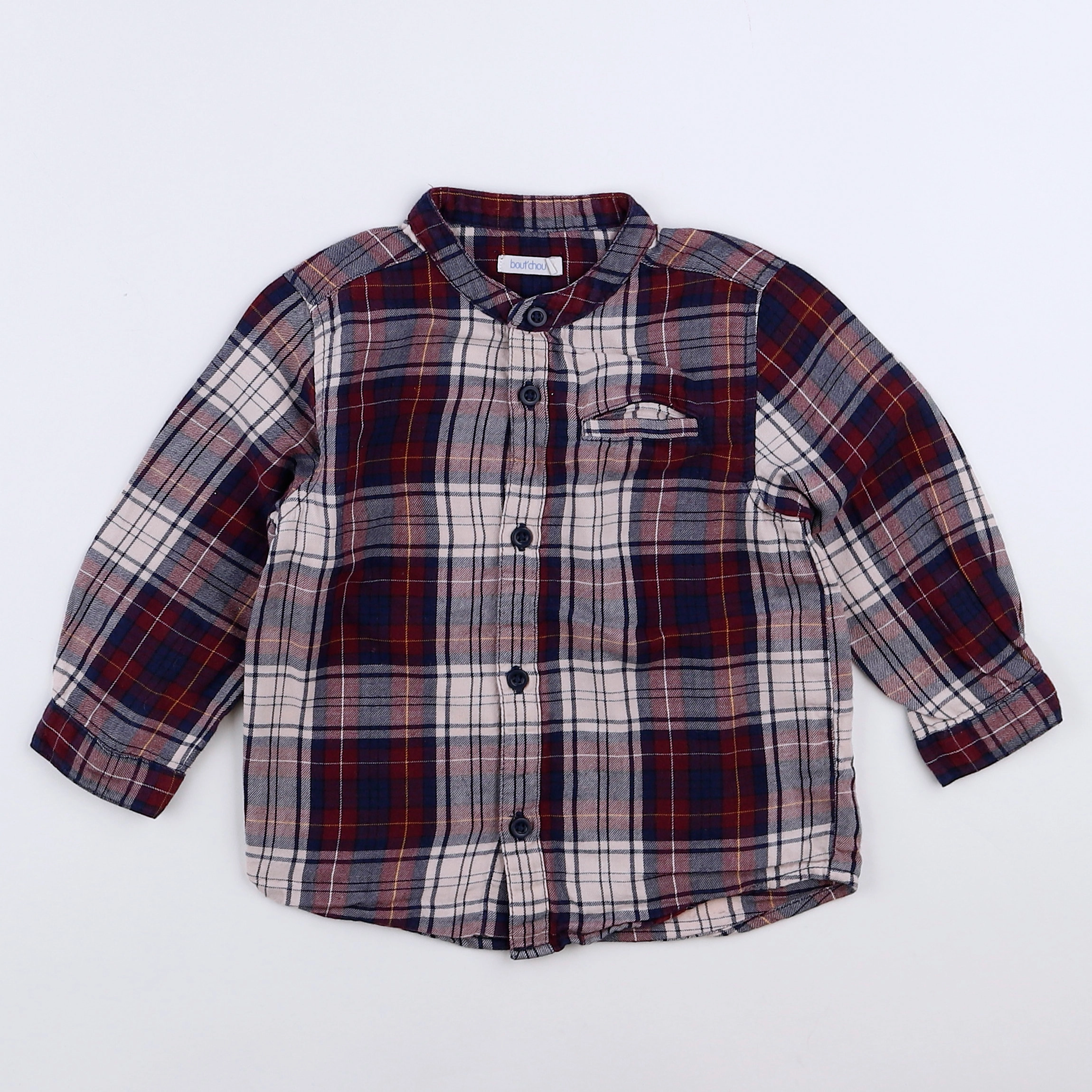 Boutchou - chemise multicolore - 18 mois