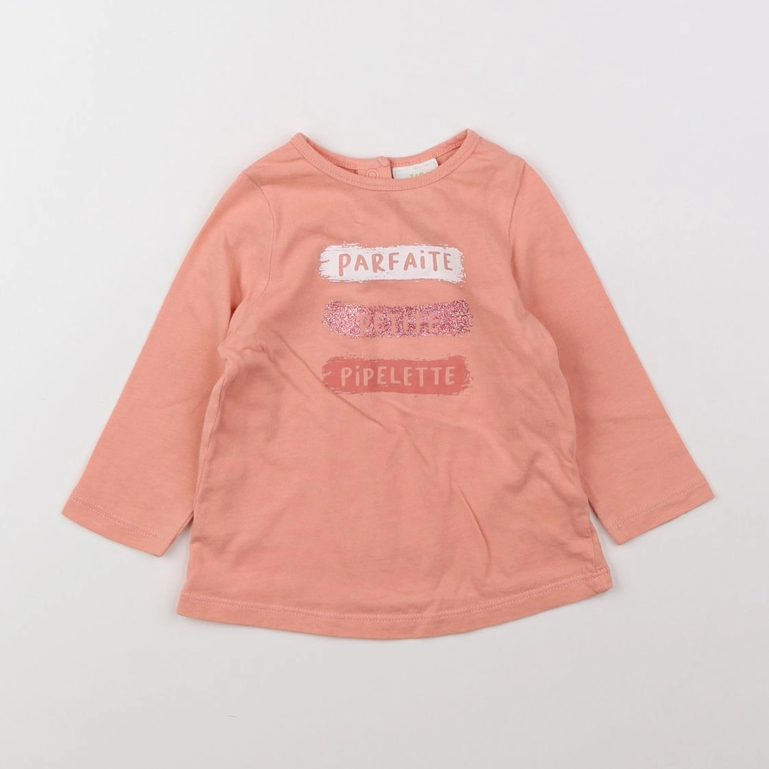 Tape à l'oeil - tee-shirt orange - 9 mois