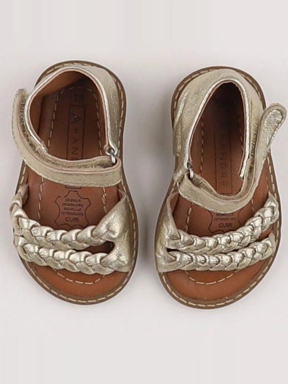 André - sandales or - pointure 18