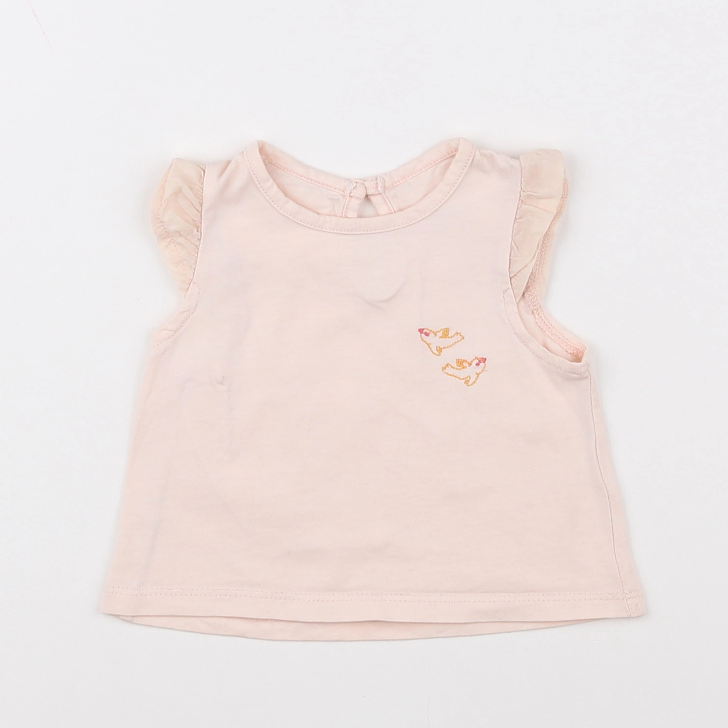 Natalys - tee-shirt rose - 3 mois