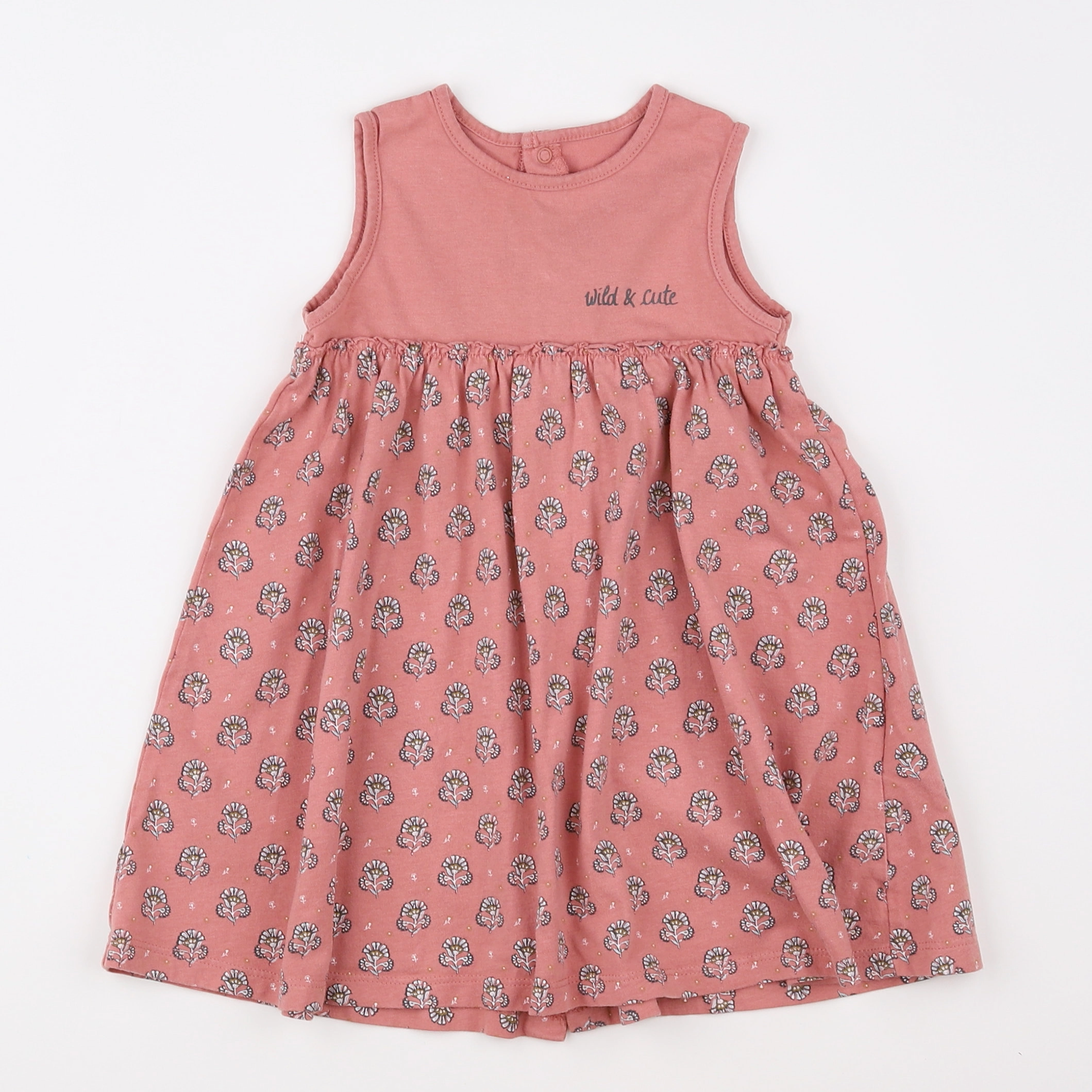 Vertbaudet - robe rose - 18 mois