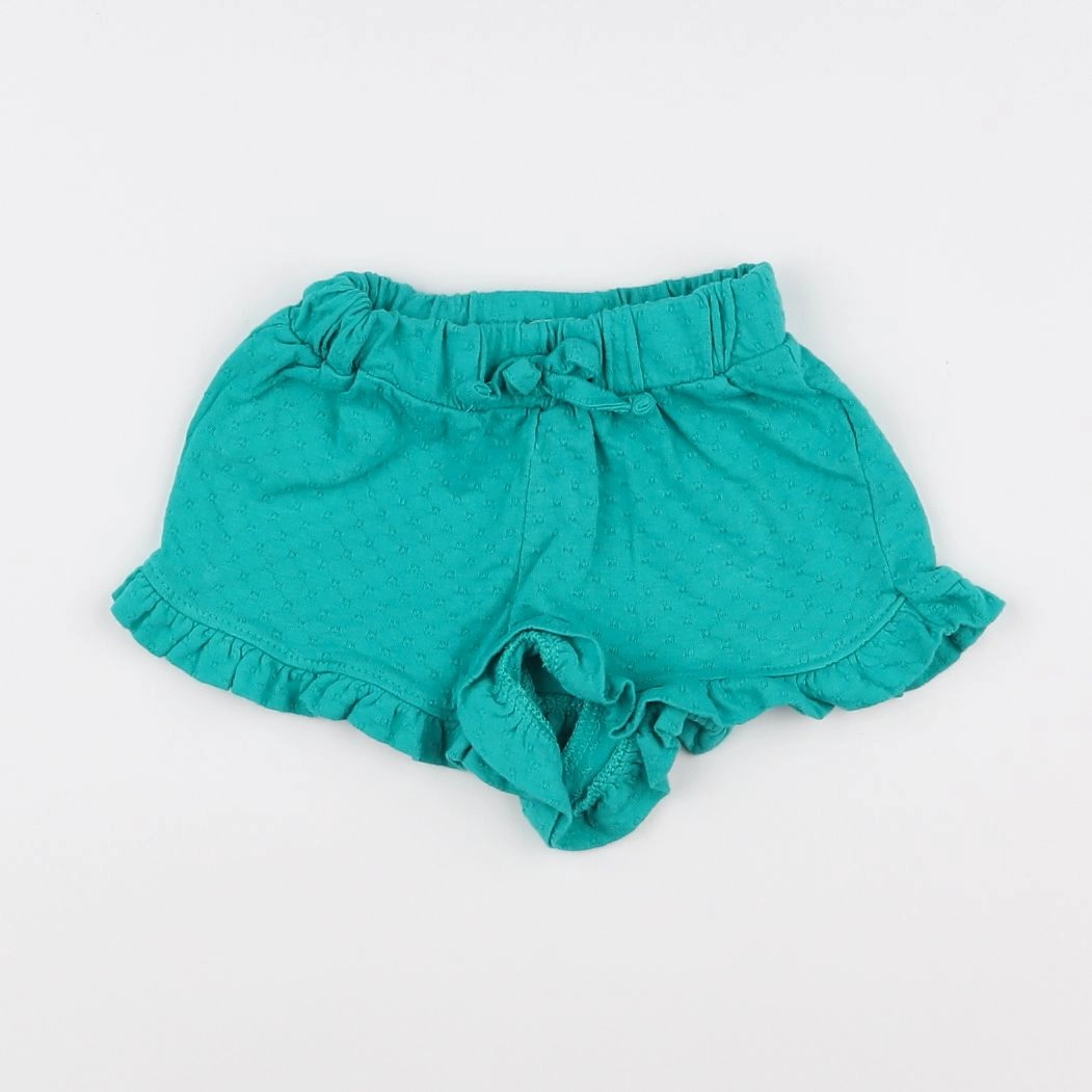 Tape à l'oeil - short vert - 9 mois