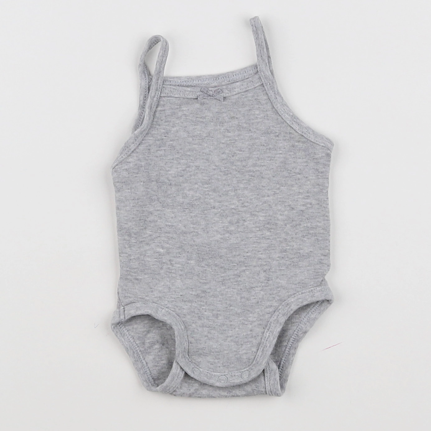 H&M - body gris - 1 mois