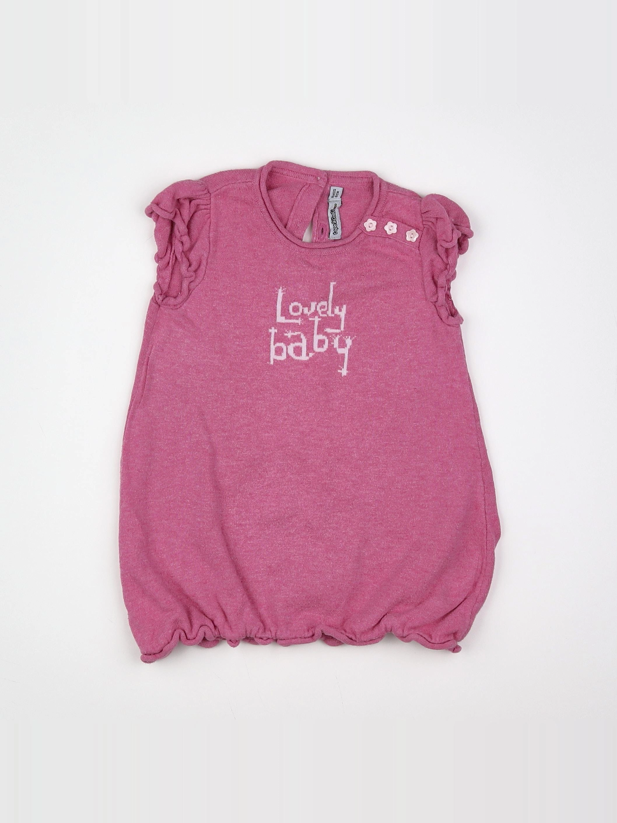 Tape à l'oeil - robe rose - 18 mois