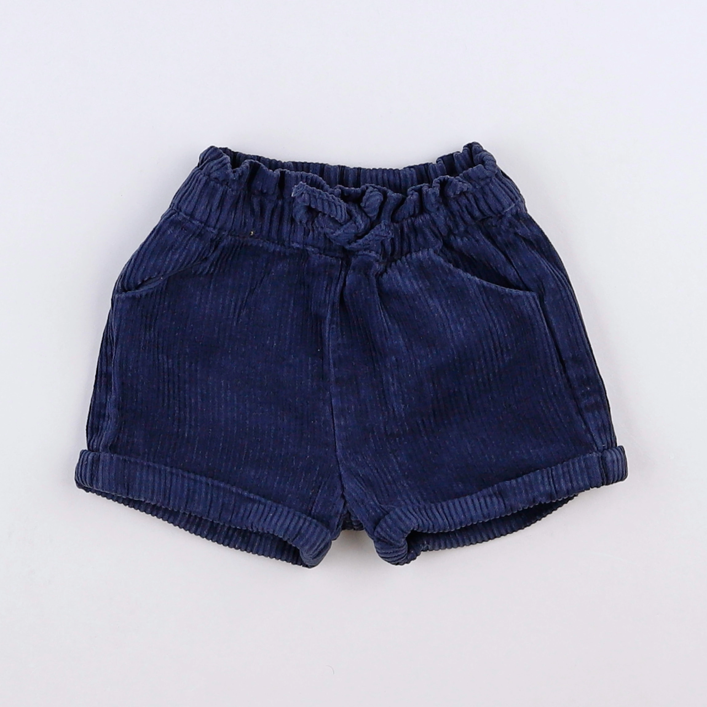 Vertbaudet - short bleu - 3 mois