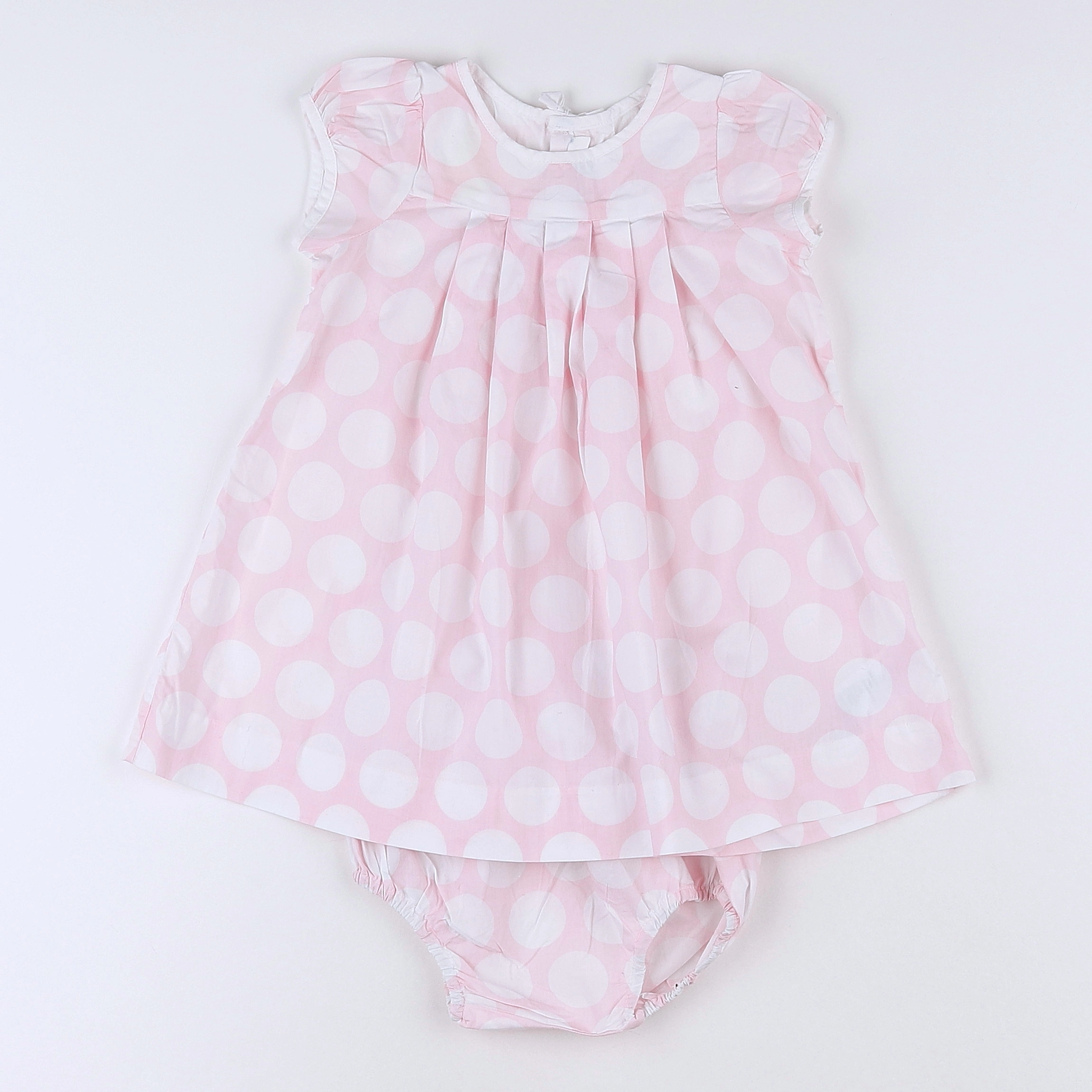 Jacadi - robe rose - 12 mois