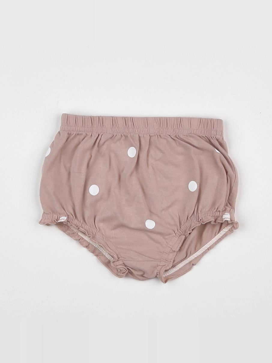 H&M - bloomer rose - 9/12 mois