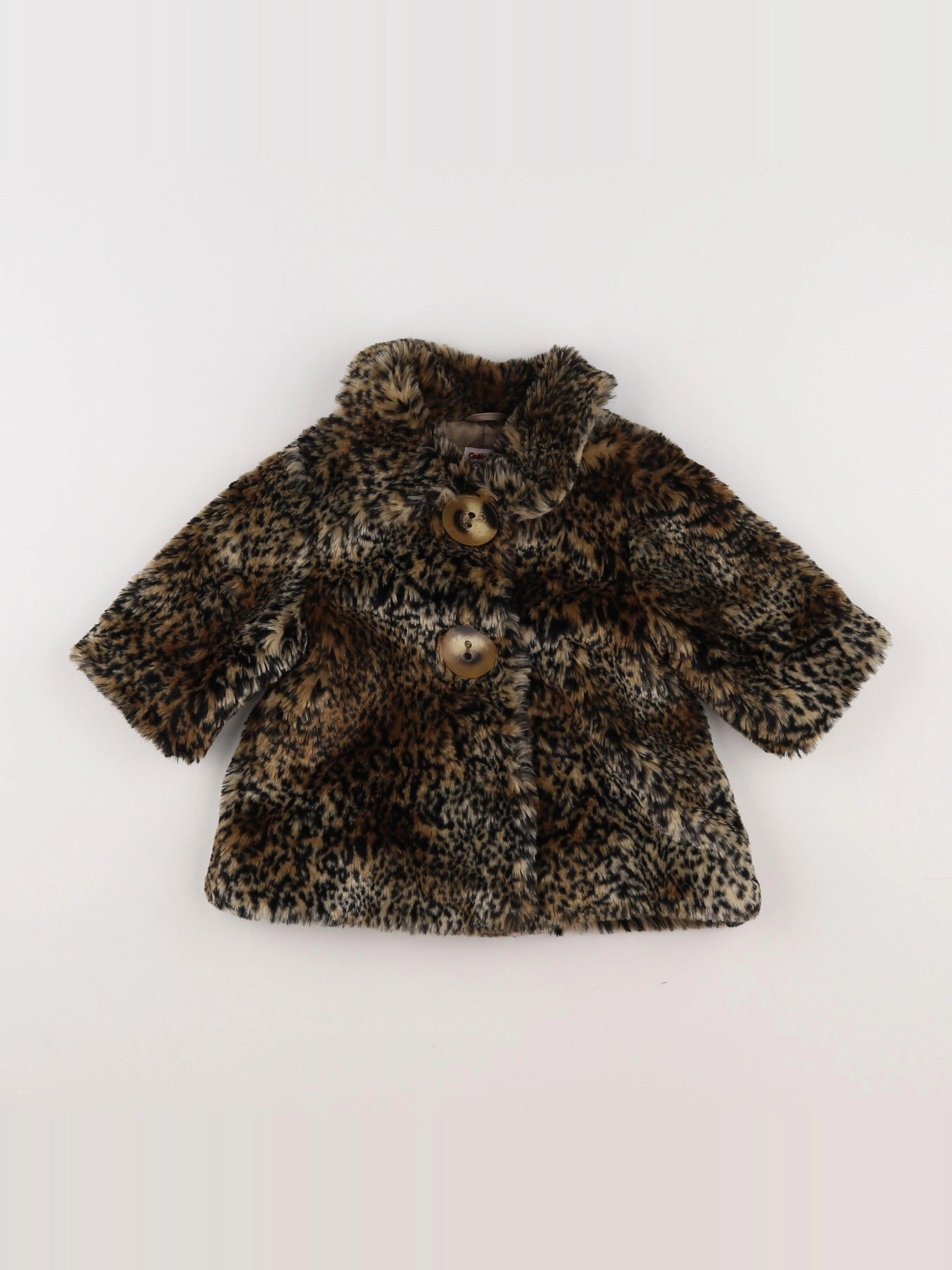 Catimini - manteau marron - 6 mois