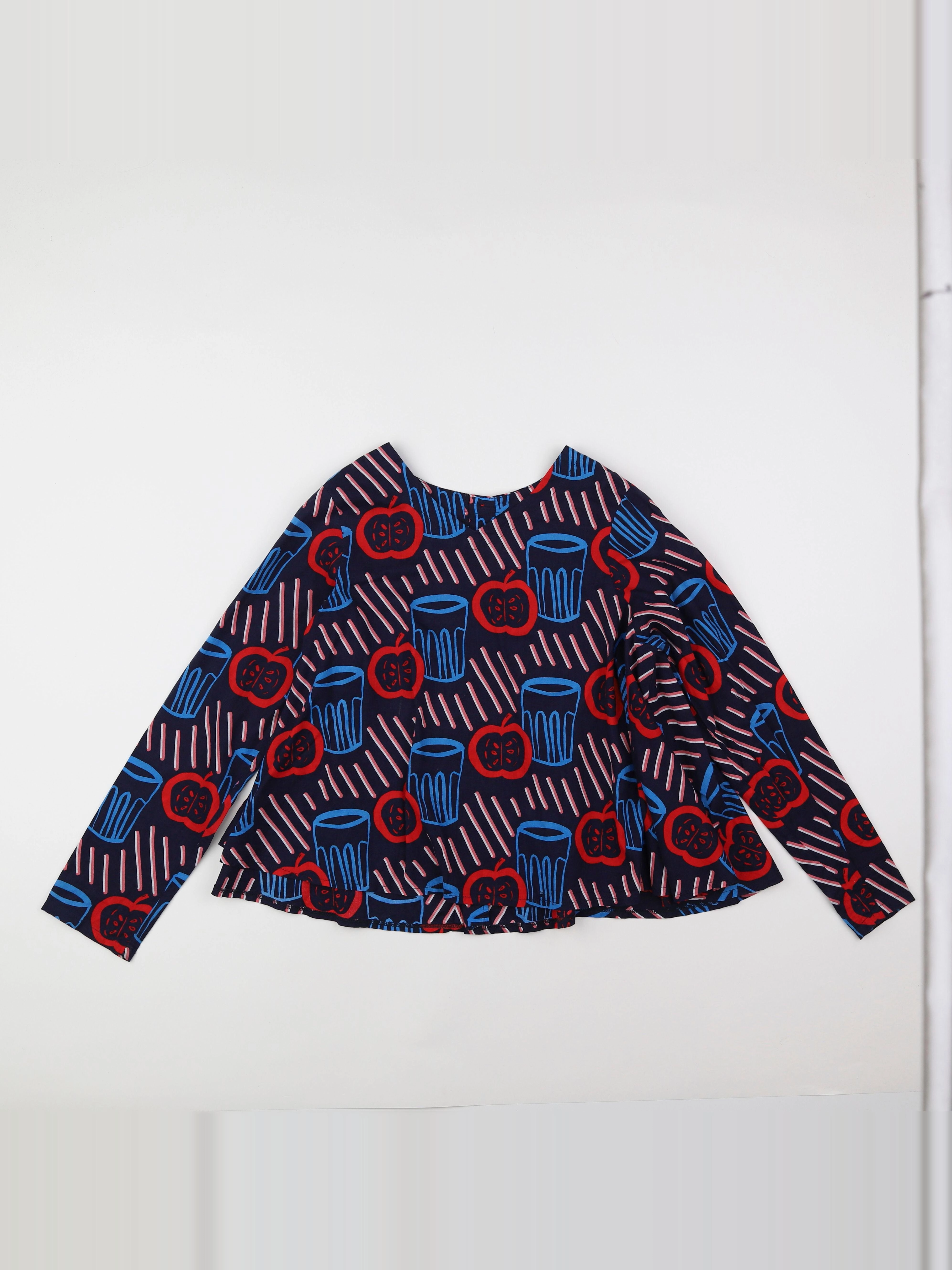 Catimini - blouse multicolore - 12 ans
