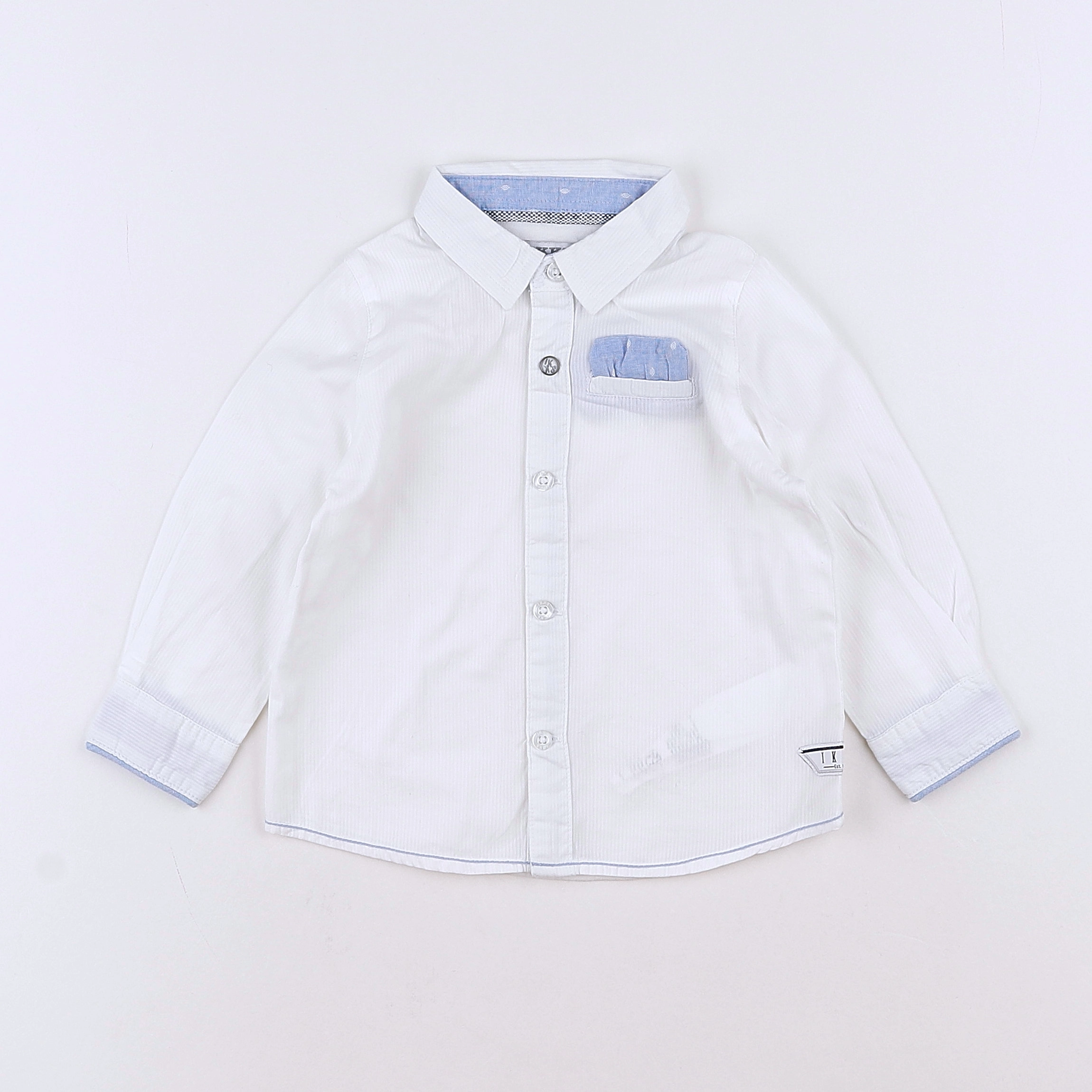 IKKS - chemise blanc - 12 mois