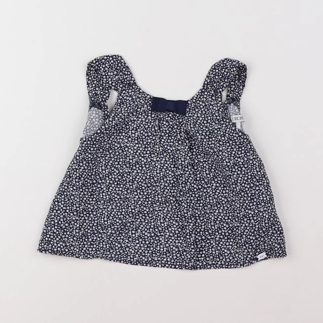 IKKS - blouse bleu - 12 mois