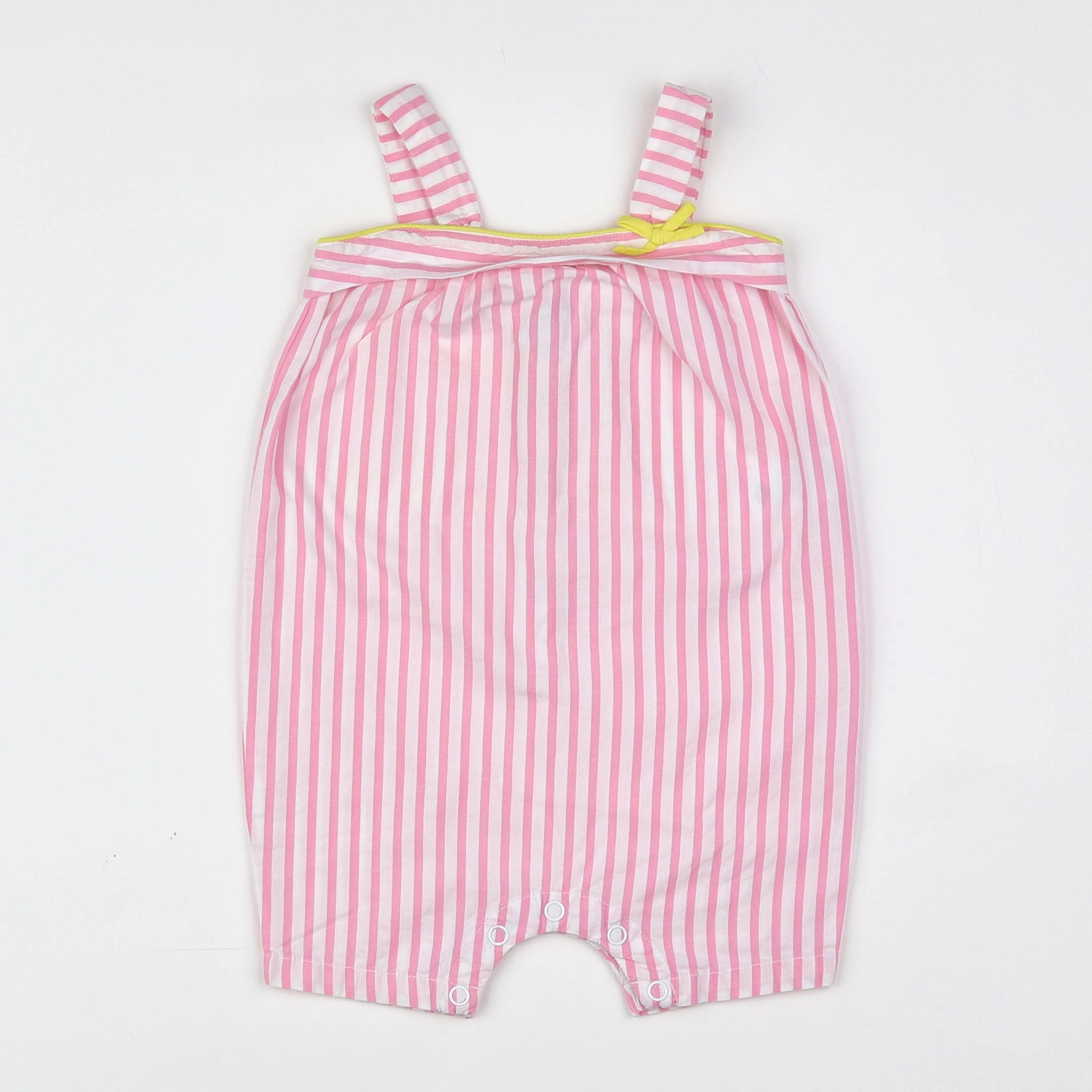 Petit Bateau - combinaison rose - 12 mois