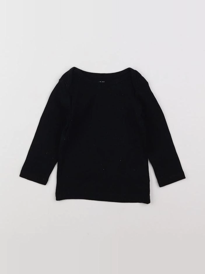 H&M - maillot de corps noir - 3 mois