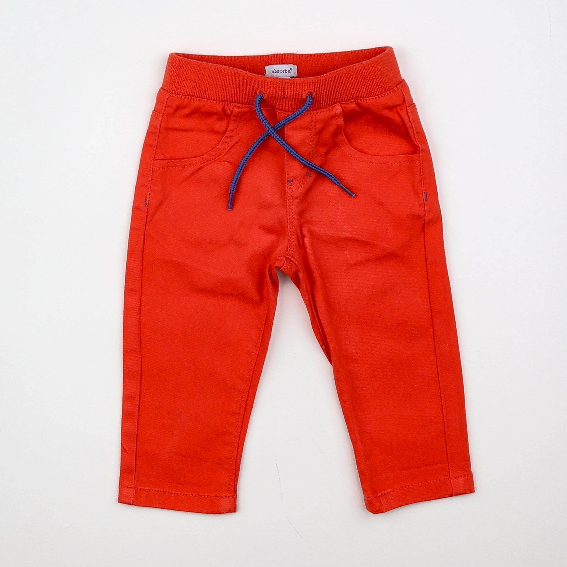 Absorba - pantalon rouge - 9 mois