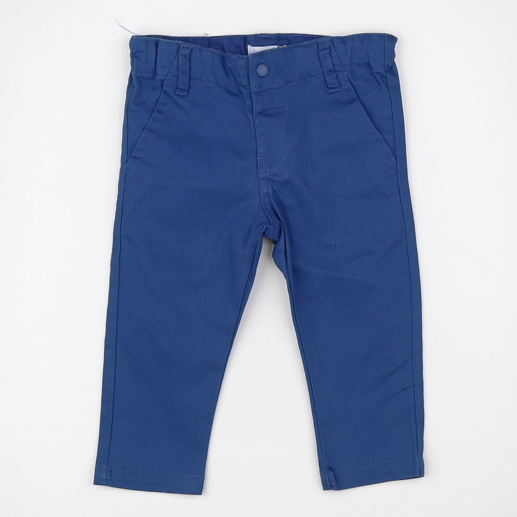Boutchou - pantalon bleu (état neuf) - 6 mois