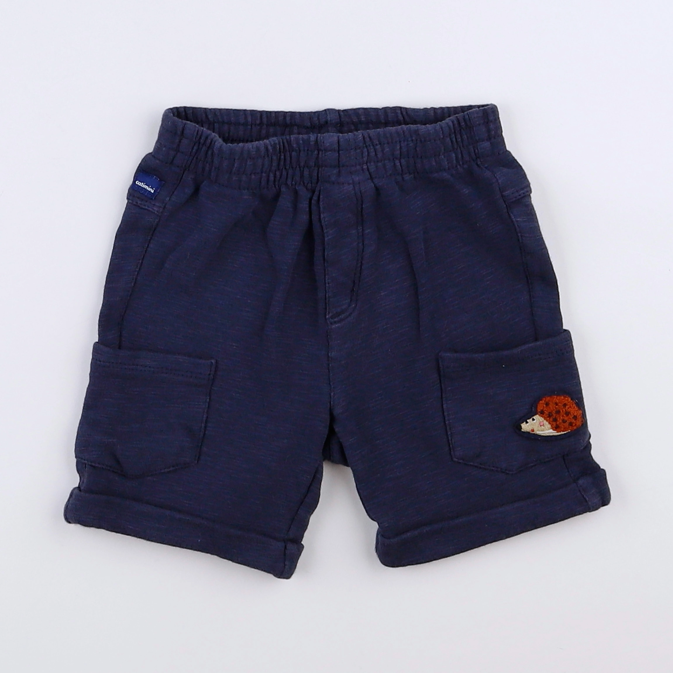 Catimini - short bleu - 12 mois