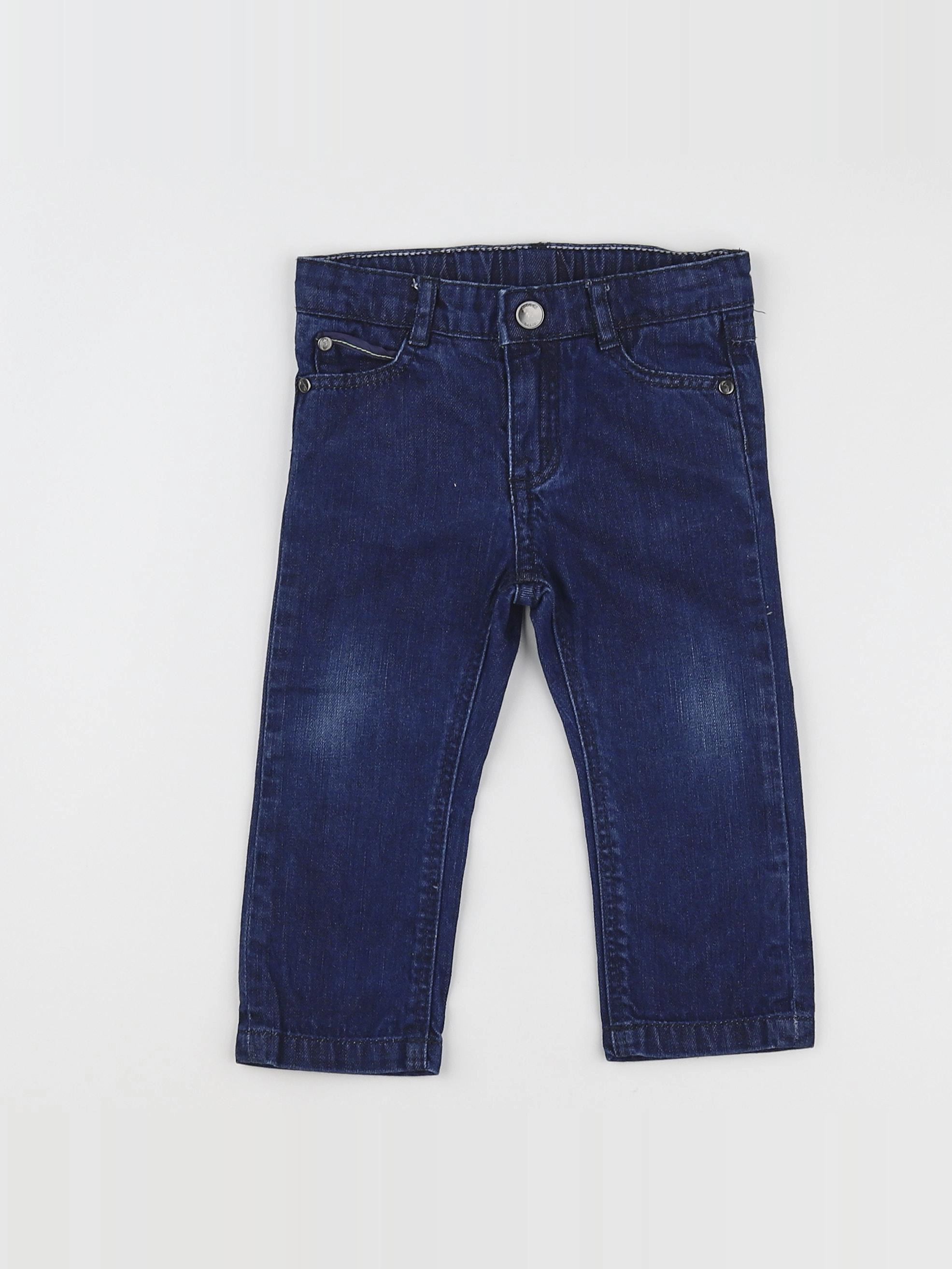 Jacadi - jean bleu - 12 mois