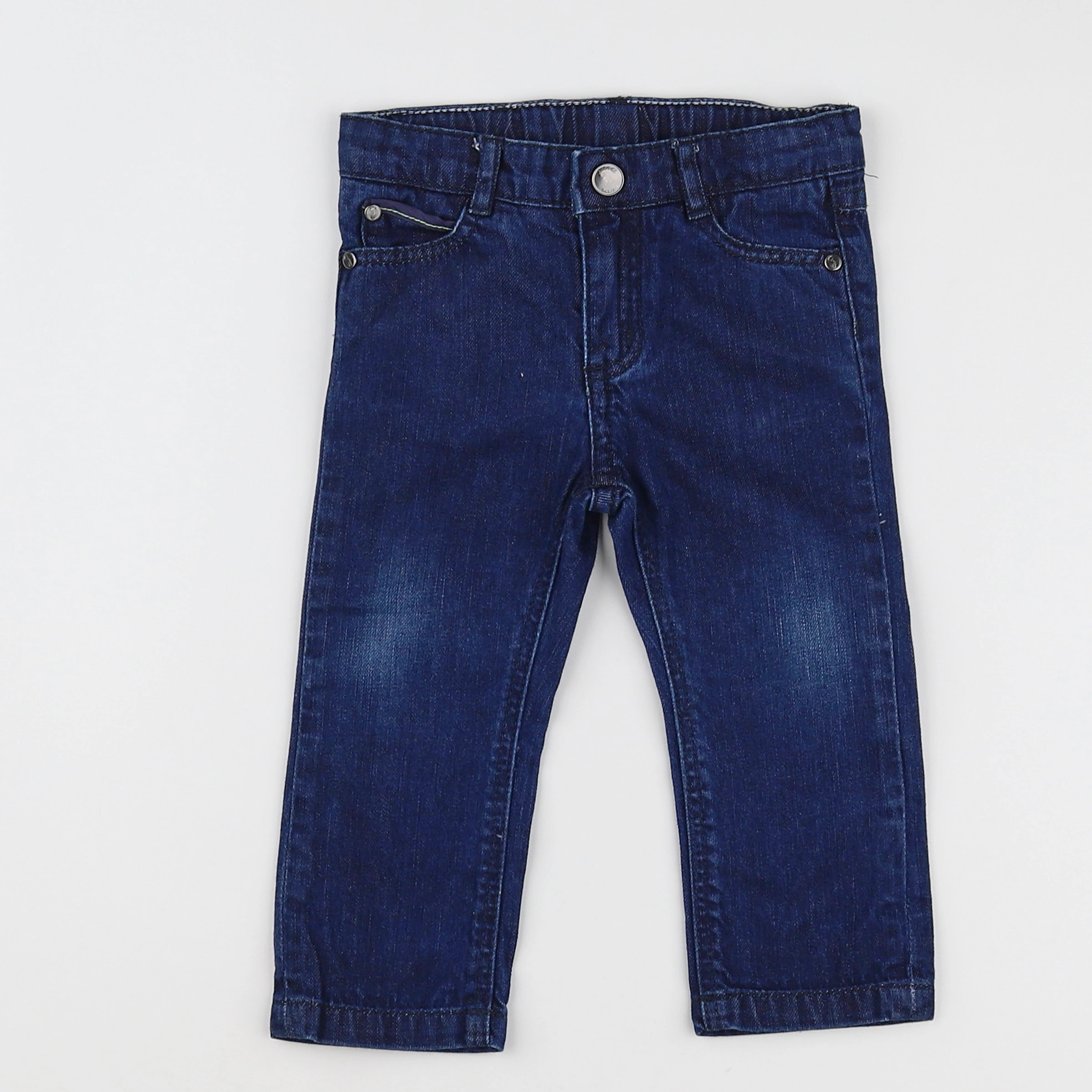 Jacadi - jean bleu - 12 mois