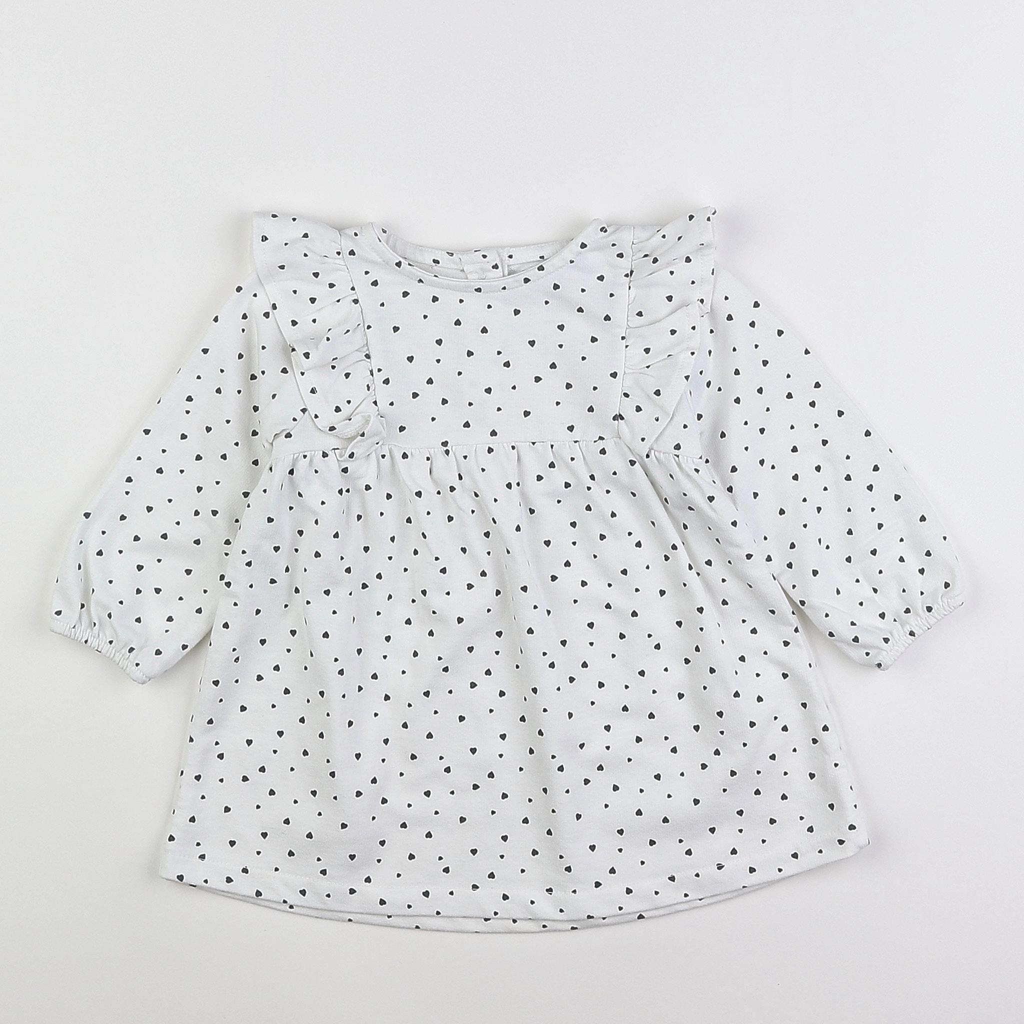 Vertbaudet - robe blanc - 18 mois