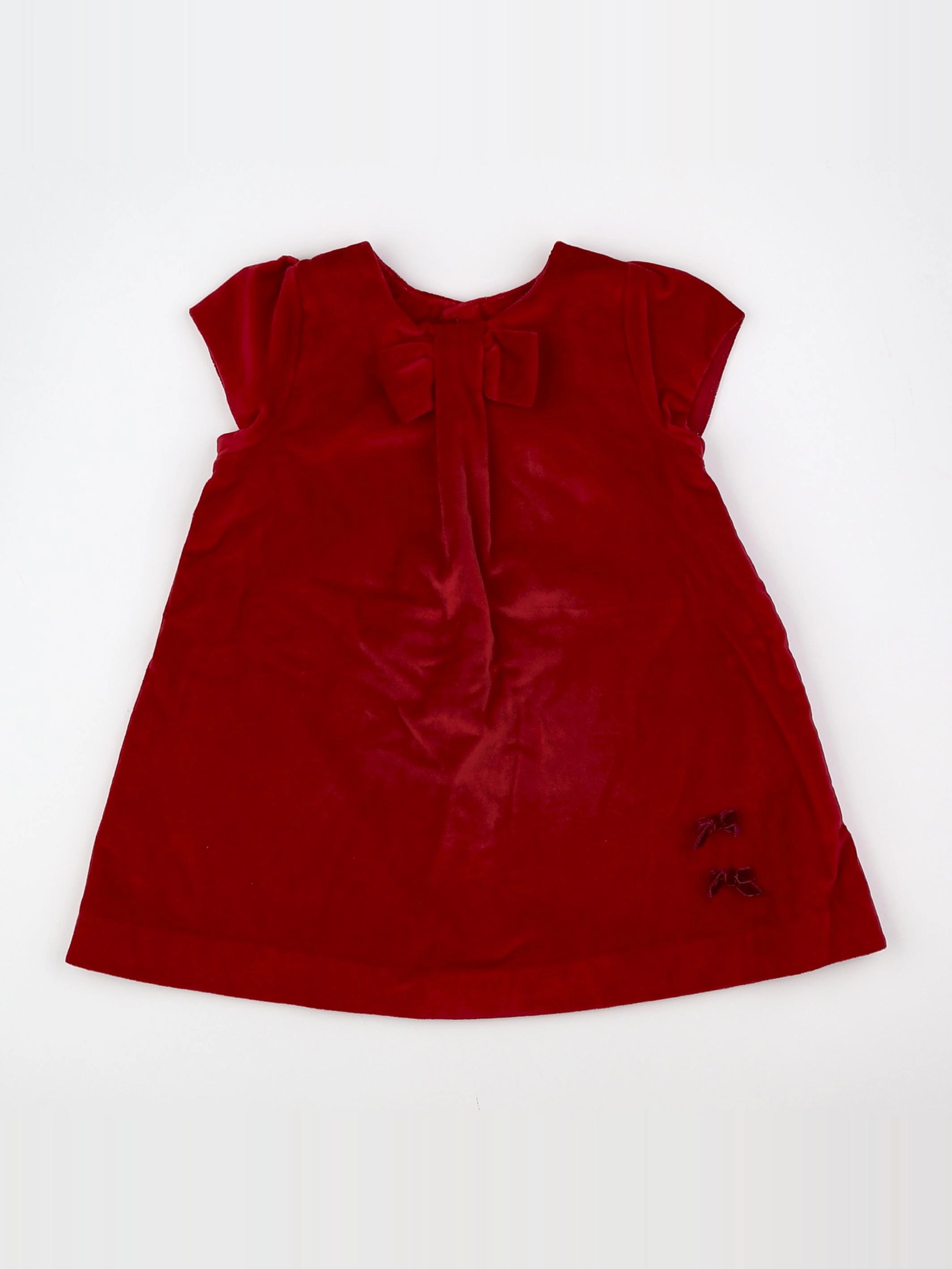 Jacadi - robe rouge - 18 mois
