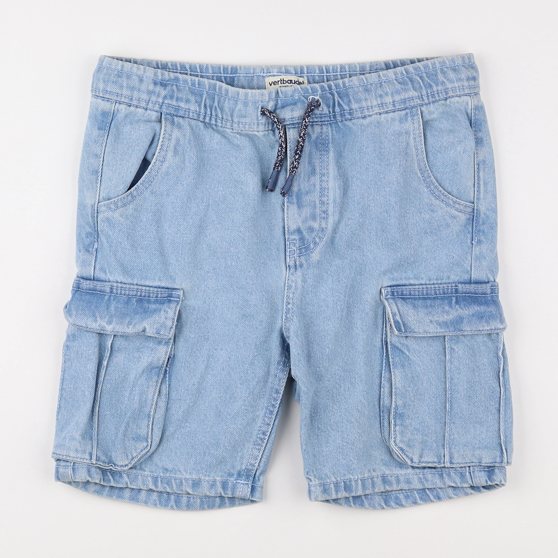 Vertbaudet - short bleu - 10 ans