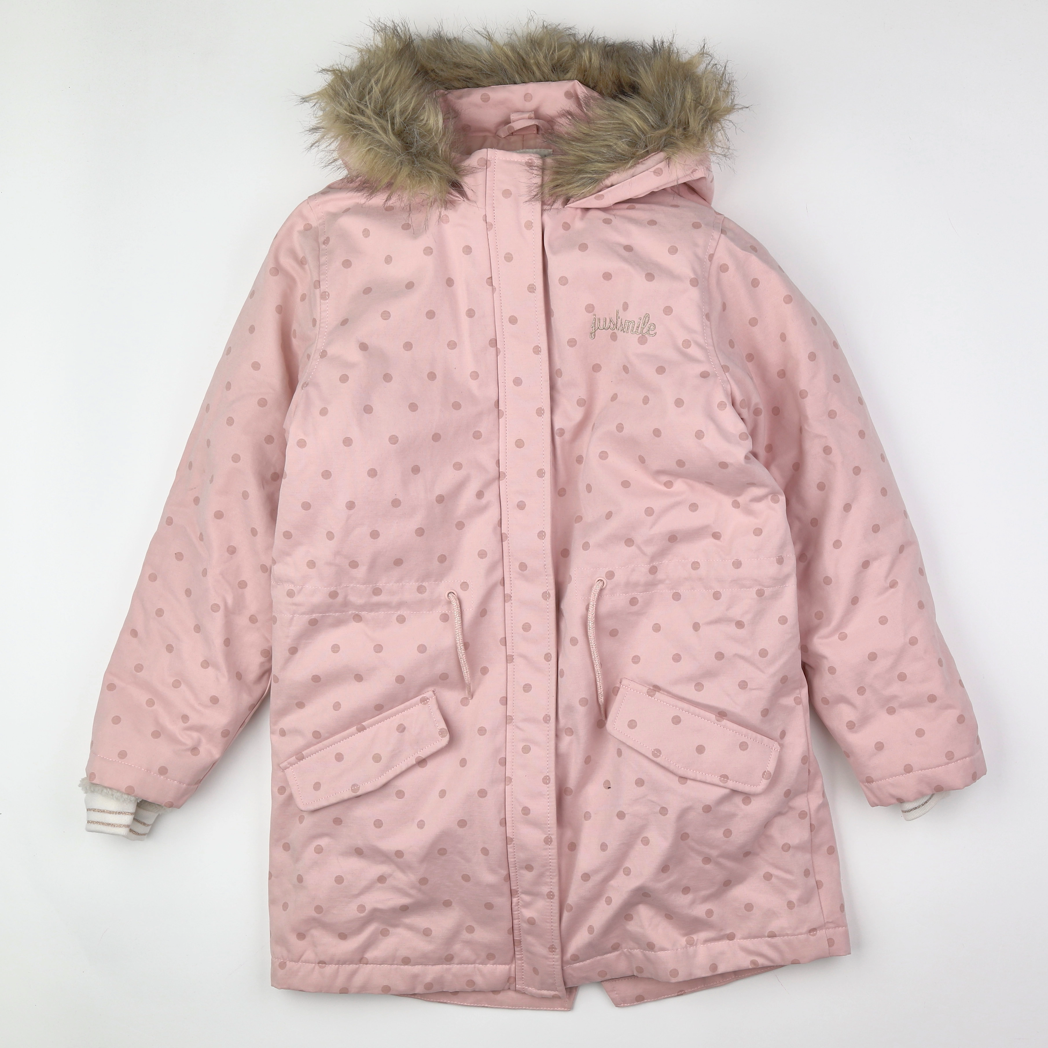 Vertbaudet - manteau rose - 14 ans