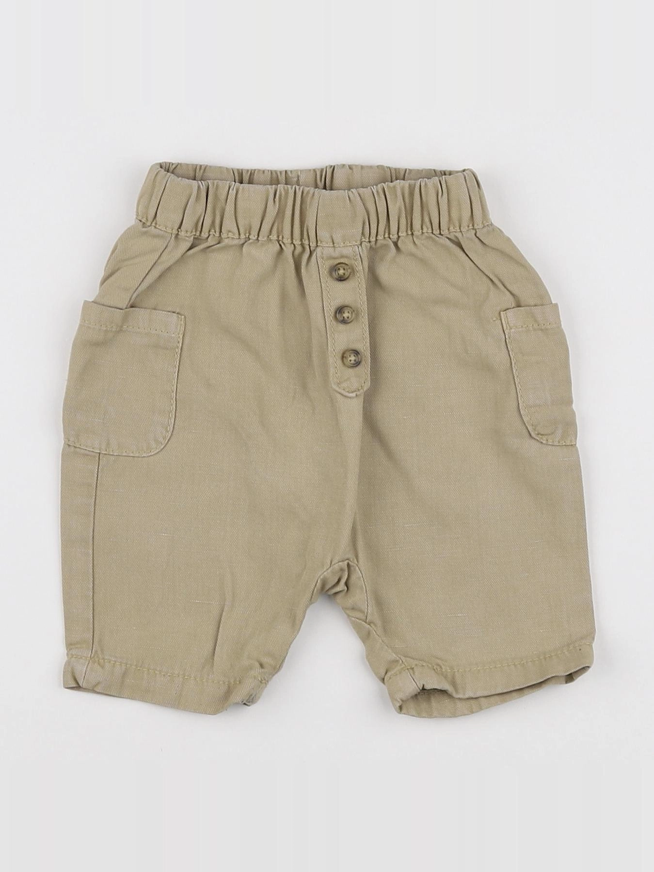 Tape à l'oeil - short beige - 6 mois
