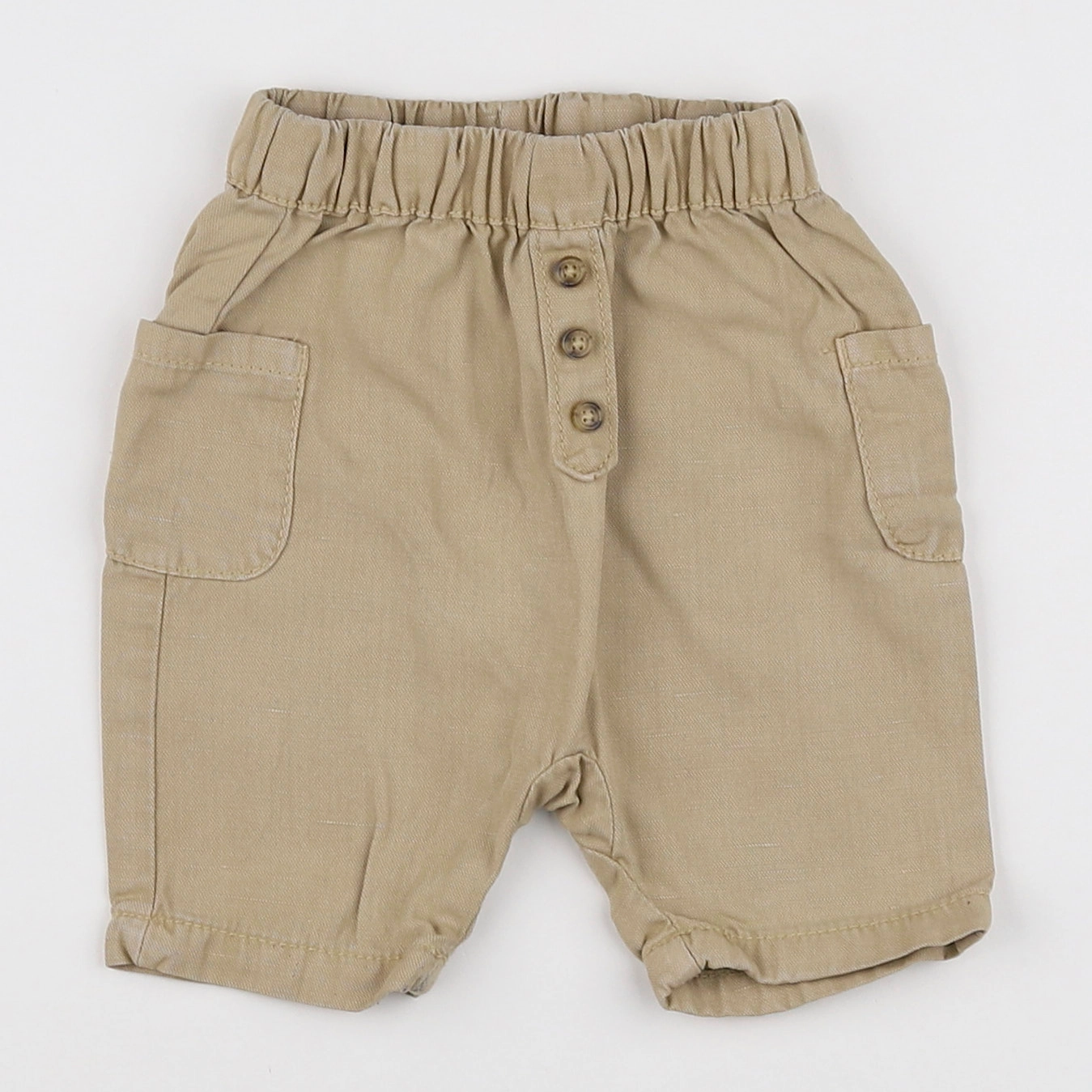 Tape à l'oeil - short beige - 6 mois